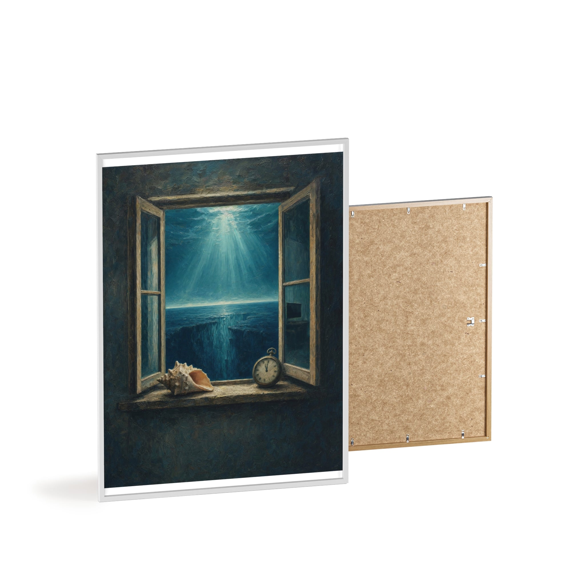 La ventana del ahogado — Cuadro enmarcado
