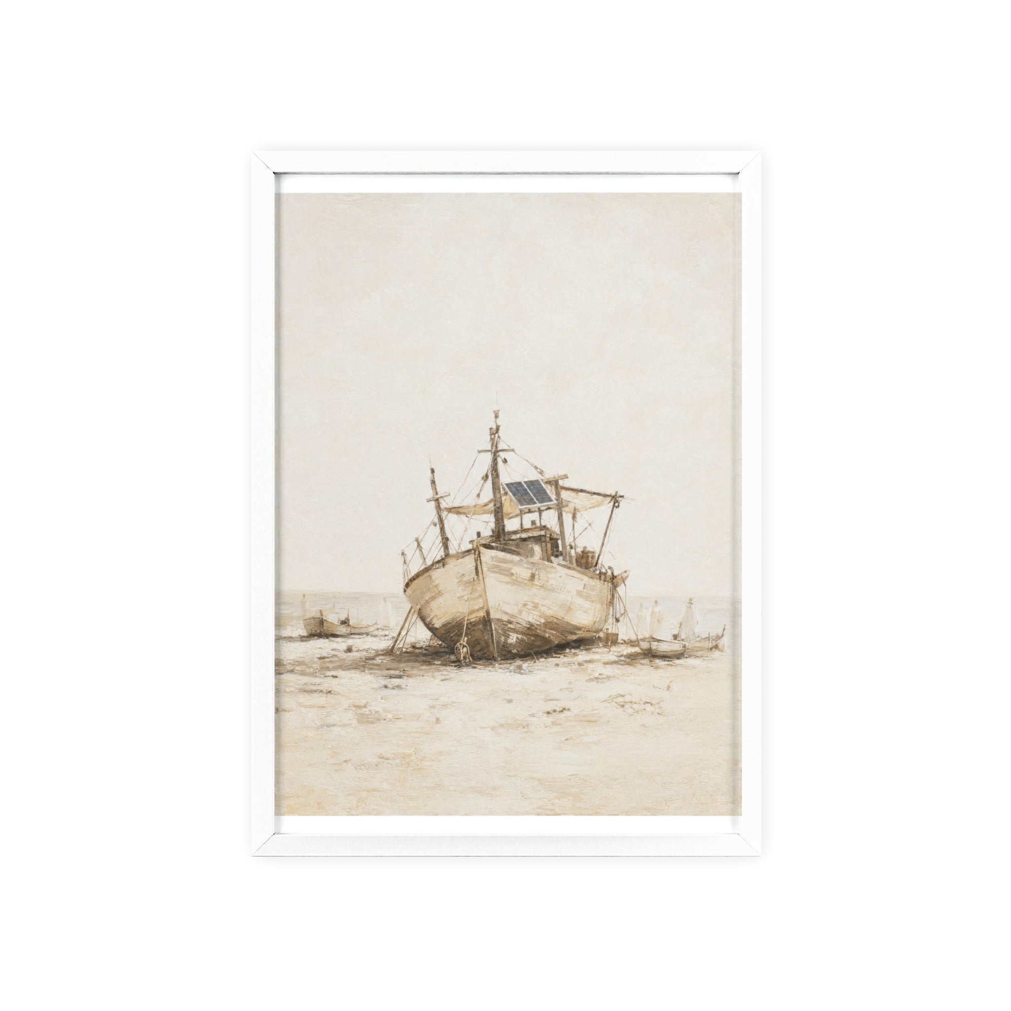Puerto de sal — Cuadro enmarcado