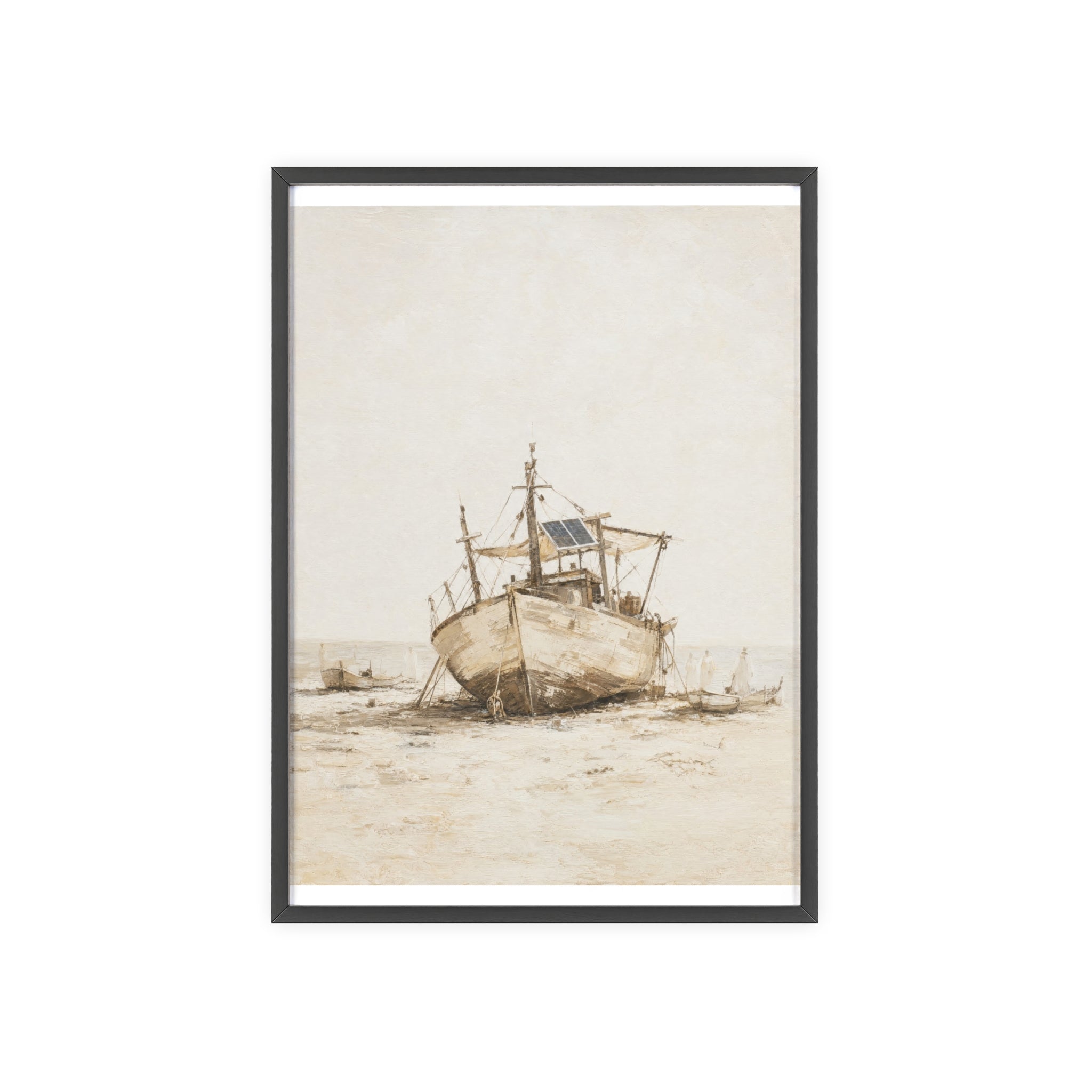 Puerto de sal — Cuadro enmarcado