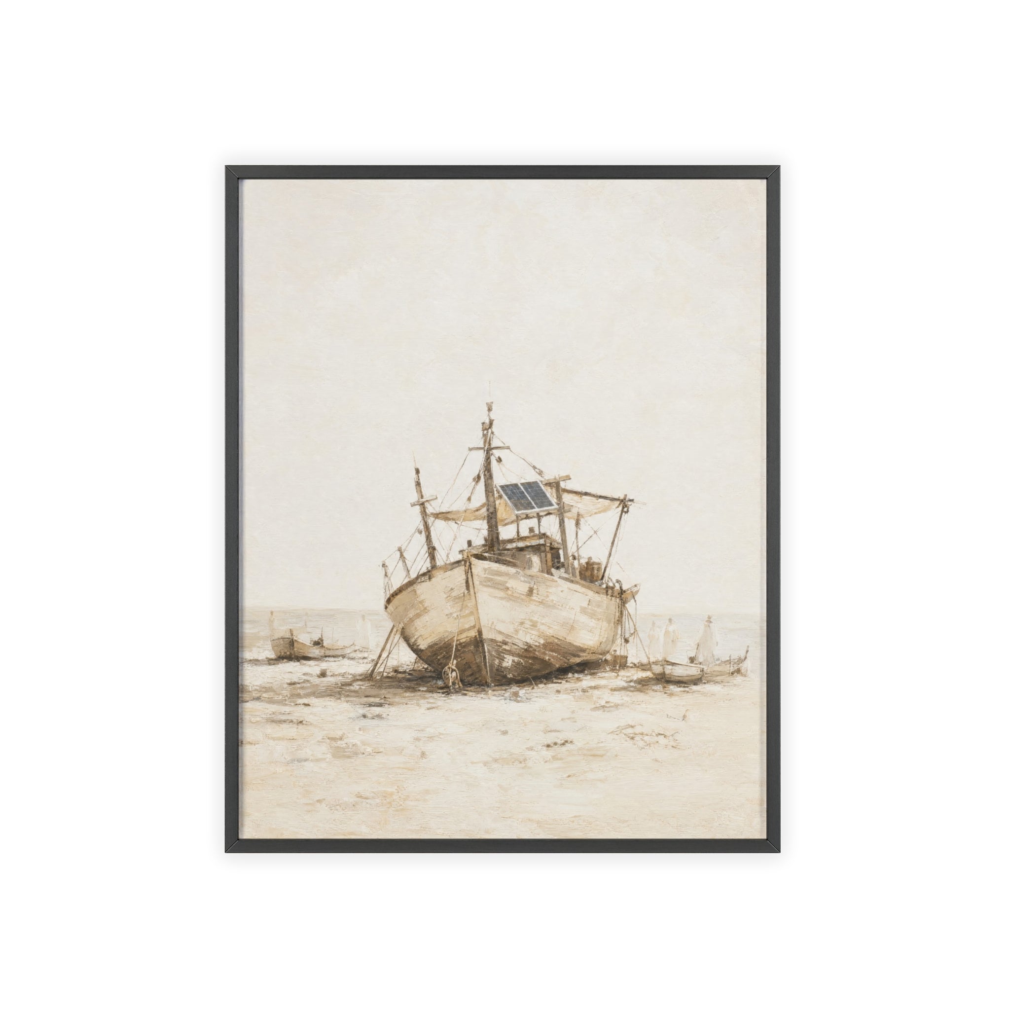 Puerto de sal — Cuadro enmarcado