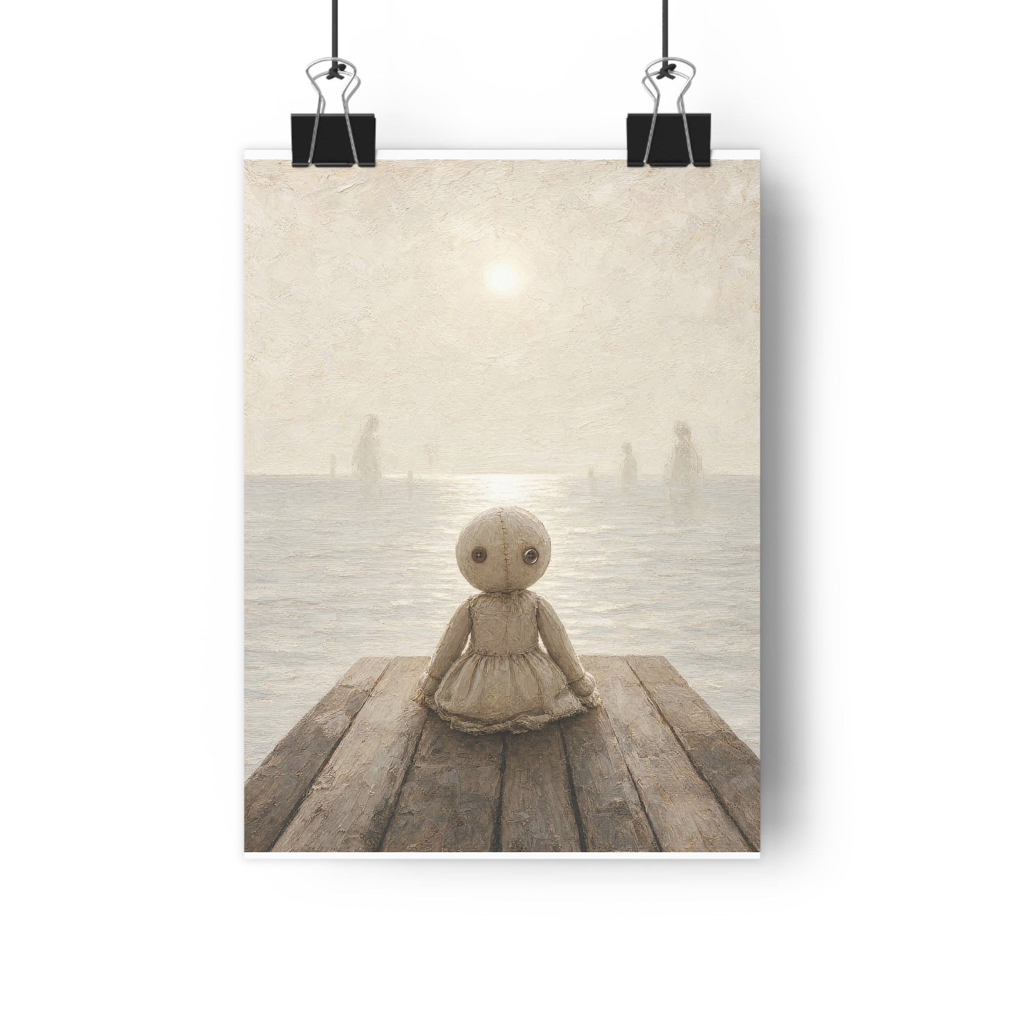 La muñeca del castillete — Lámina giclée