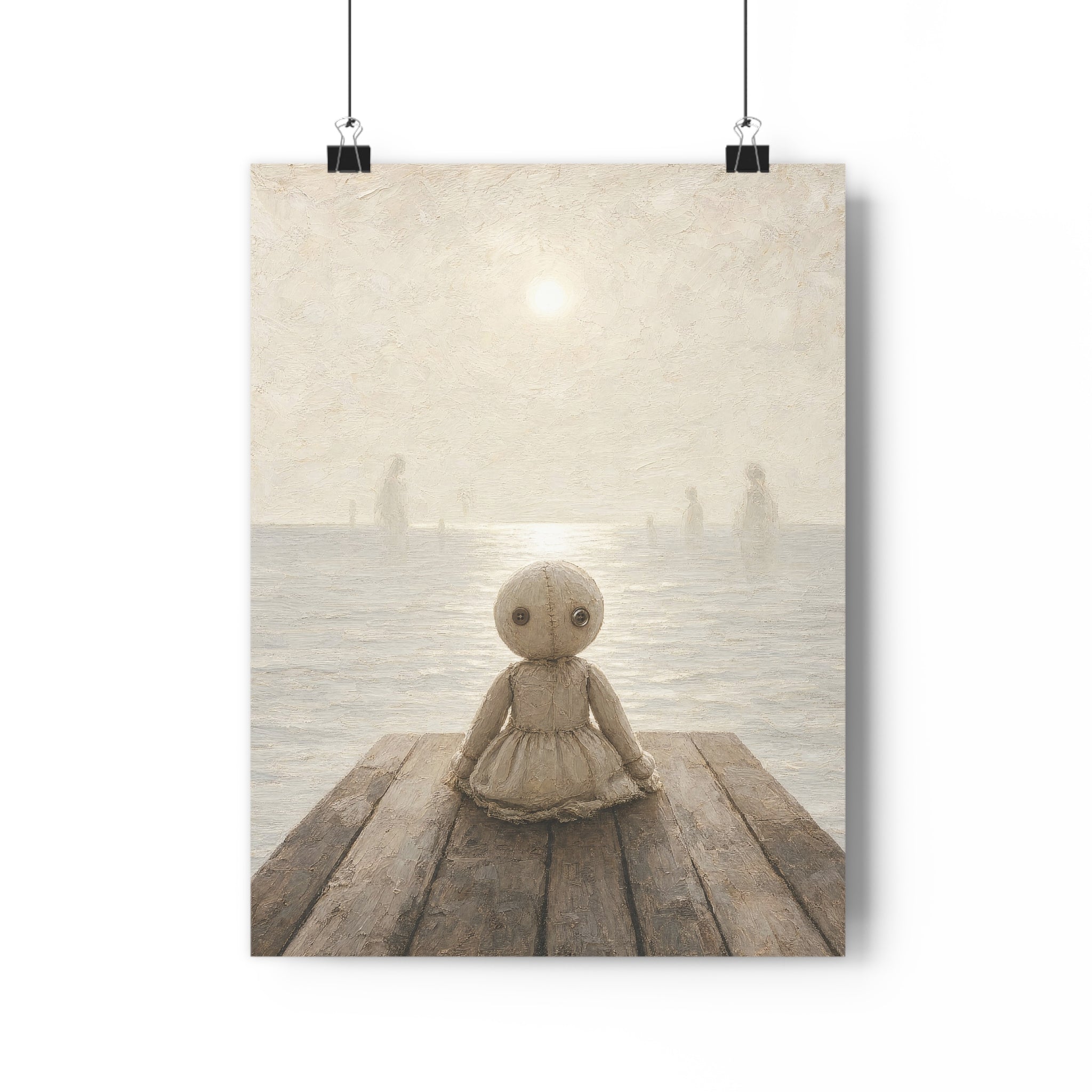 La muñeca del castillete — Lámina giclée