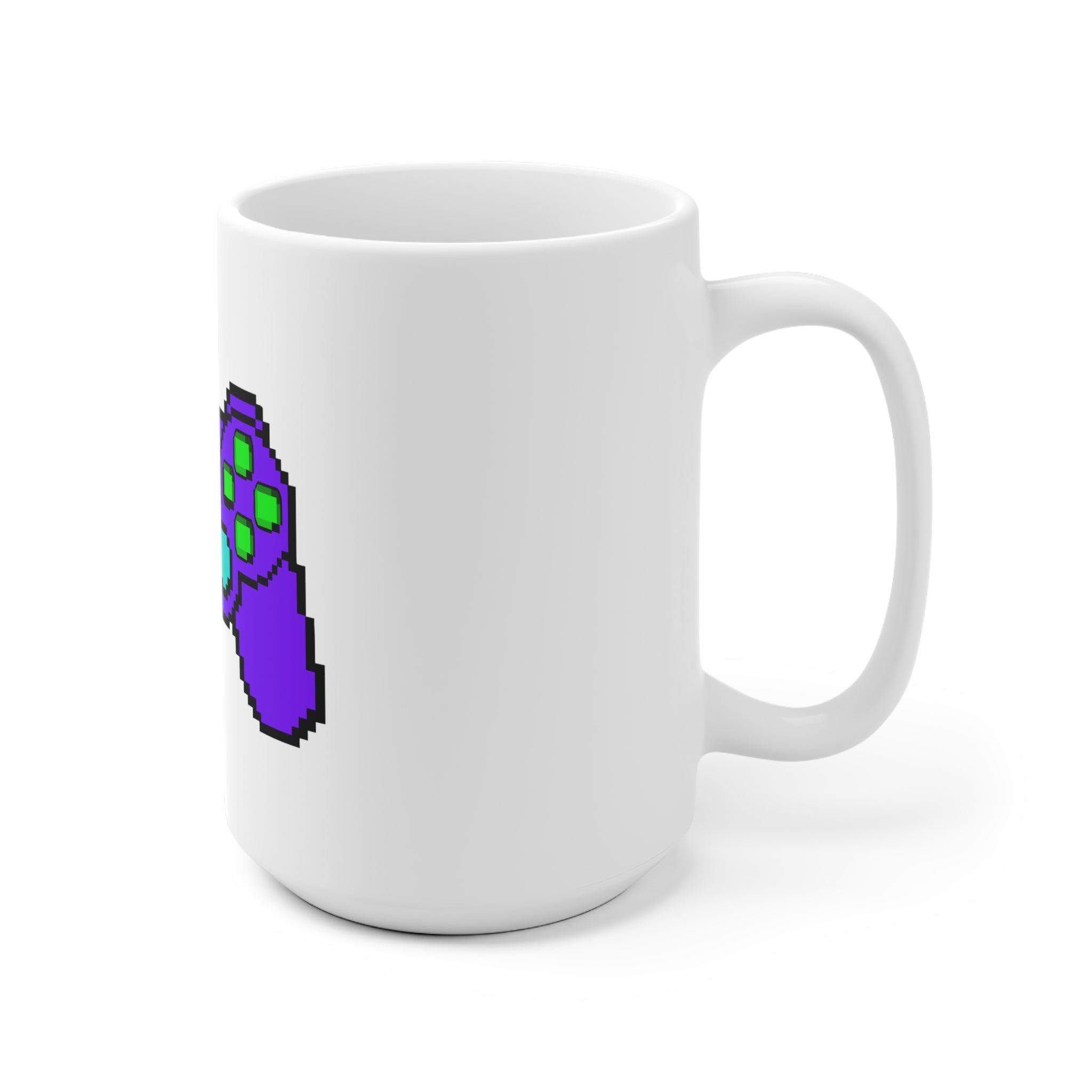 Mando Retro Pixel — Taza