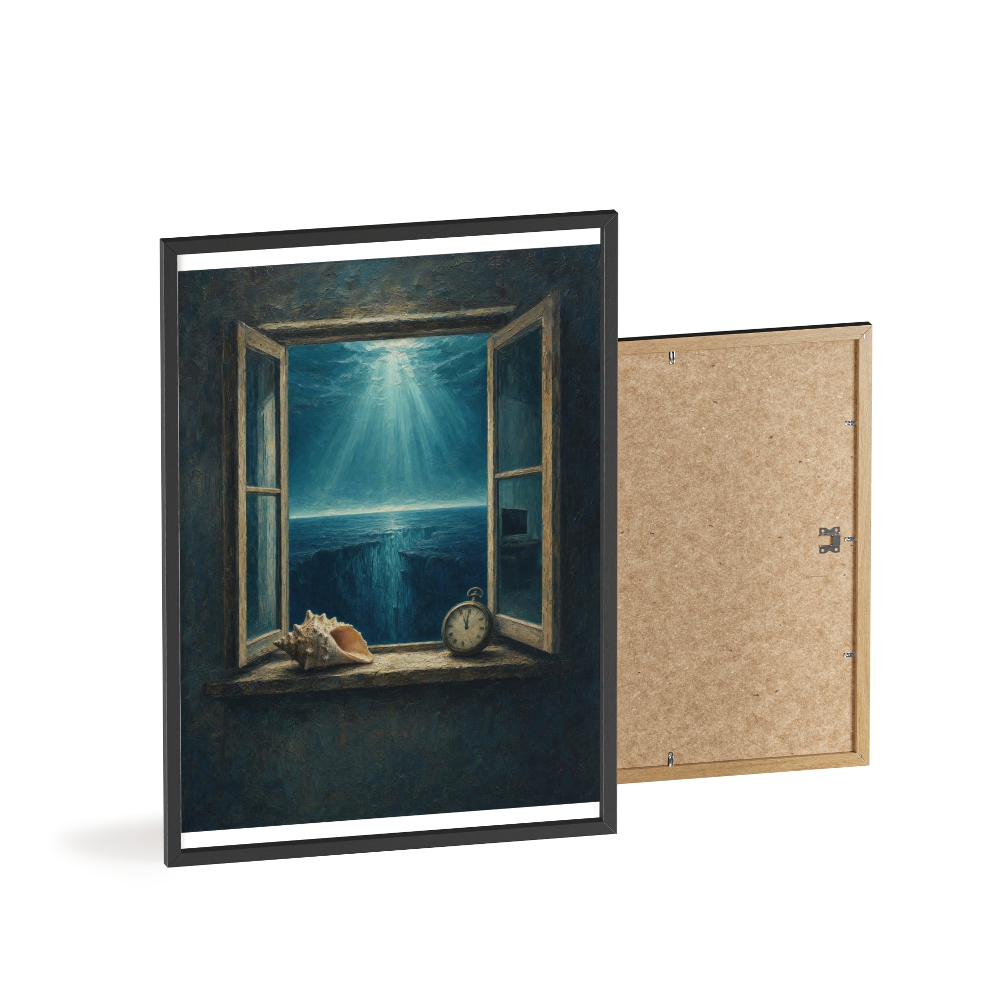 La ventana del ahogado — Cuadro enmarcado