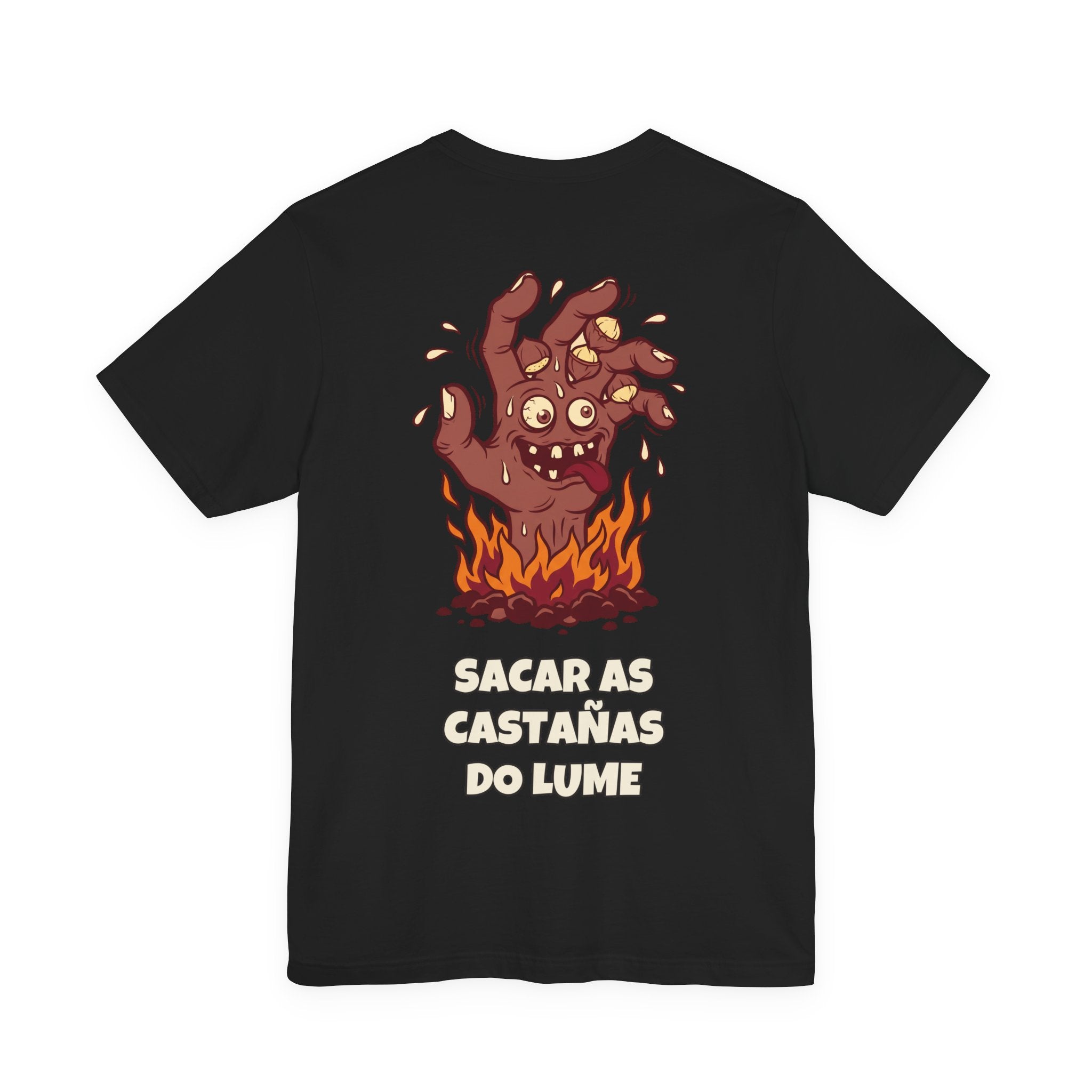 Sacar as castañas do lume · MAGOSTO — Camiseta