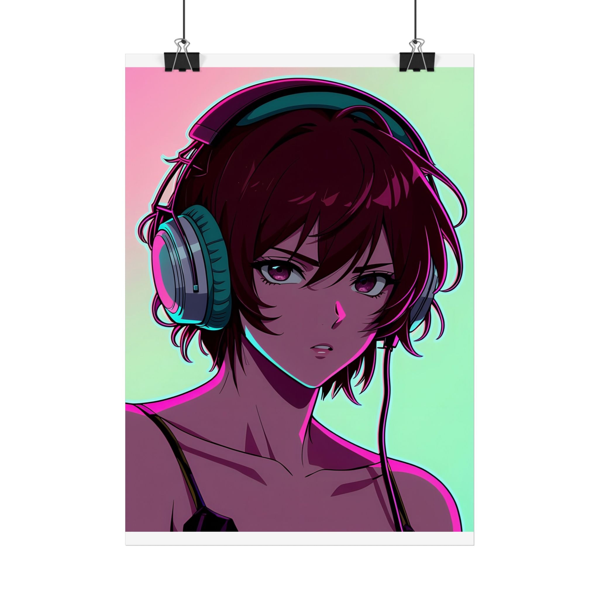 Neon Gamer — Lámina