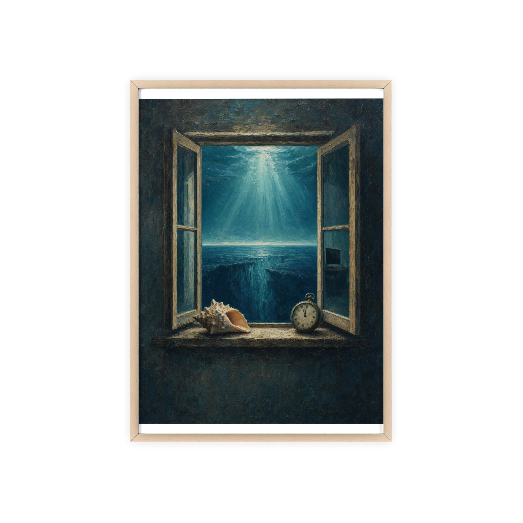 La ventana del ahogado — Cuadro enmarcado