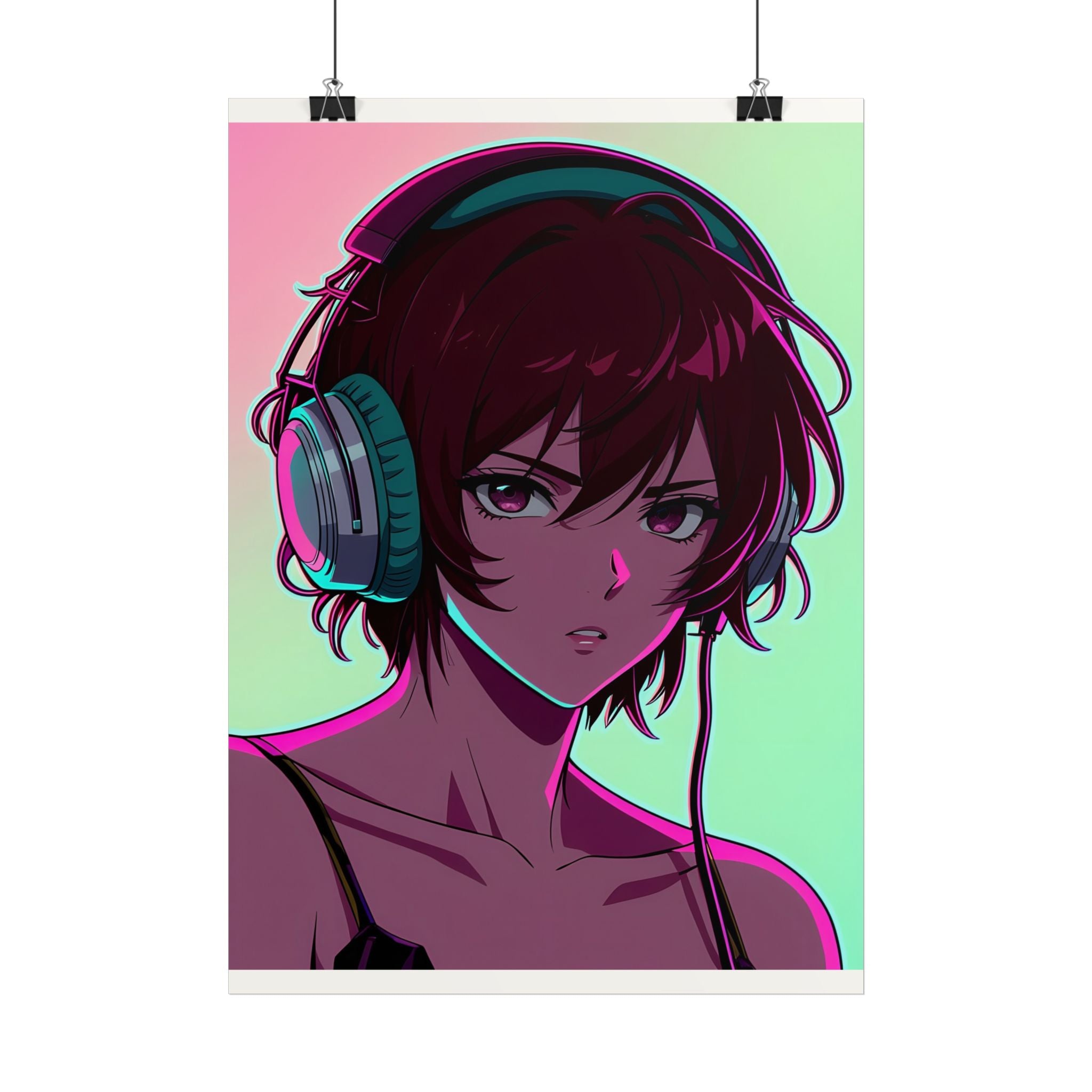 Neon Gamer — Lámina