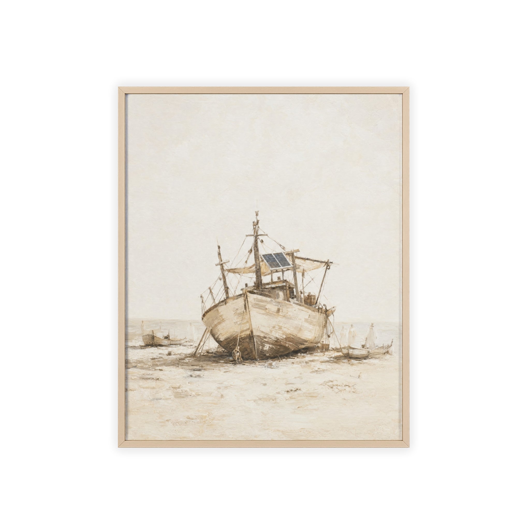 Puerto de sal — Cuadro enmarcado