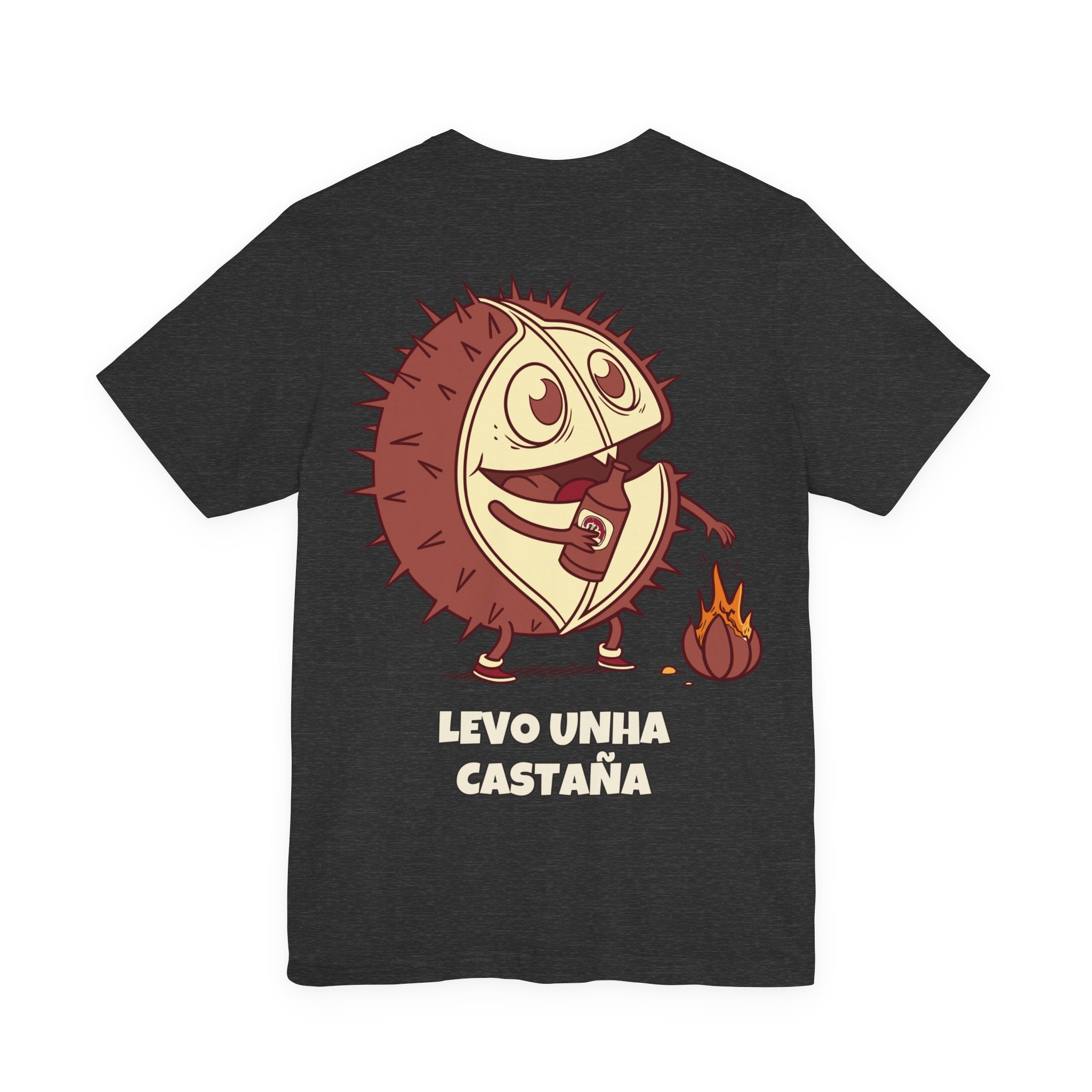 Levo unha castaña · MAGOSTO — Camiseta