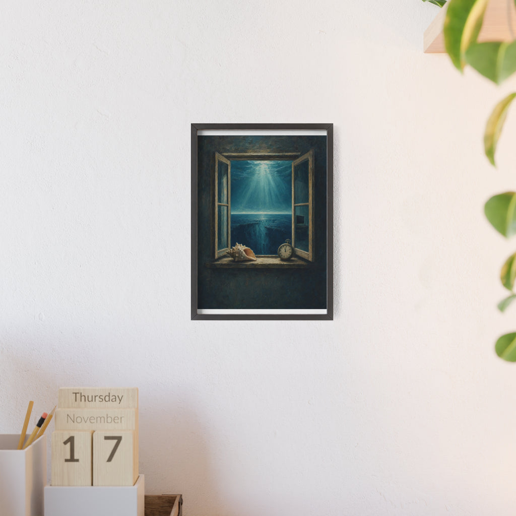 La ventana del ahogado — Cuadro enmarcado