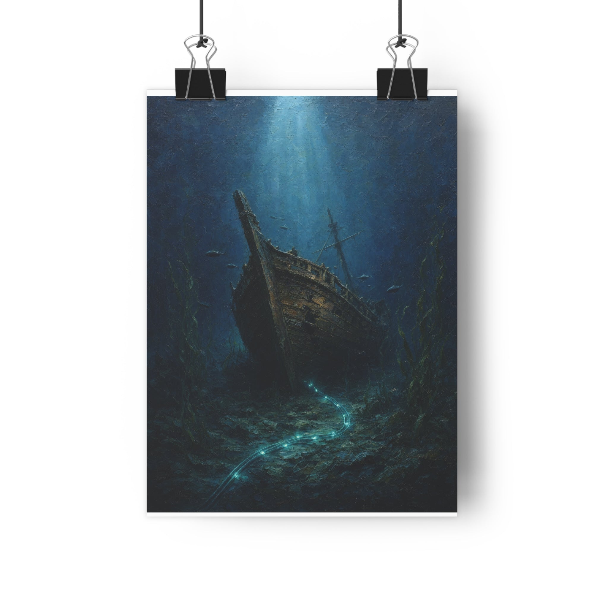 Naufragio con fibra — Lámina giclée
