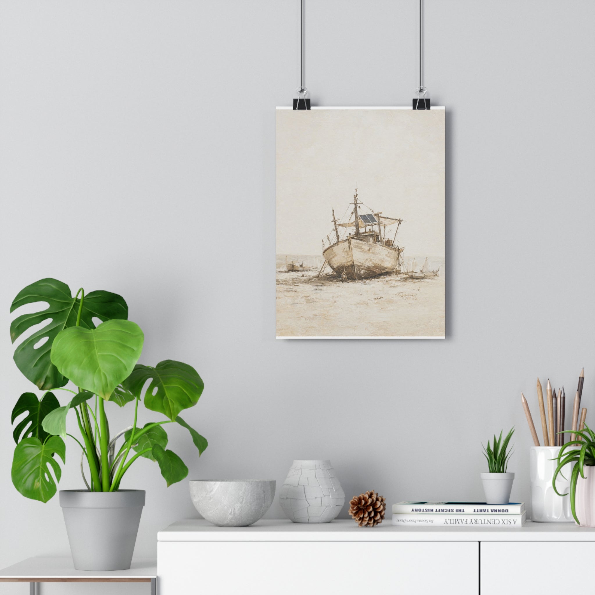 Puerto de sal — Lámina giclée