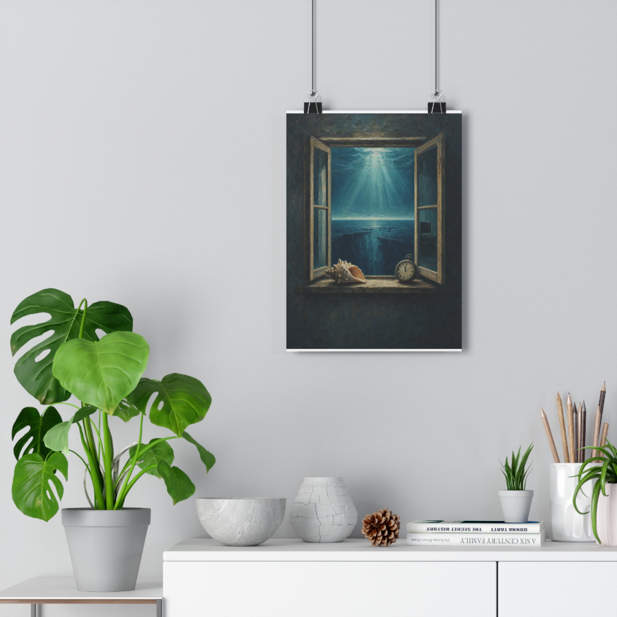 La ventana del ahogado — Lámina giclée