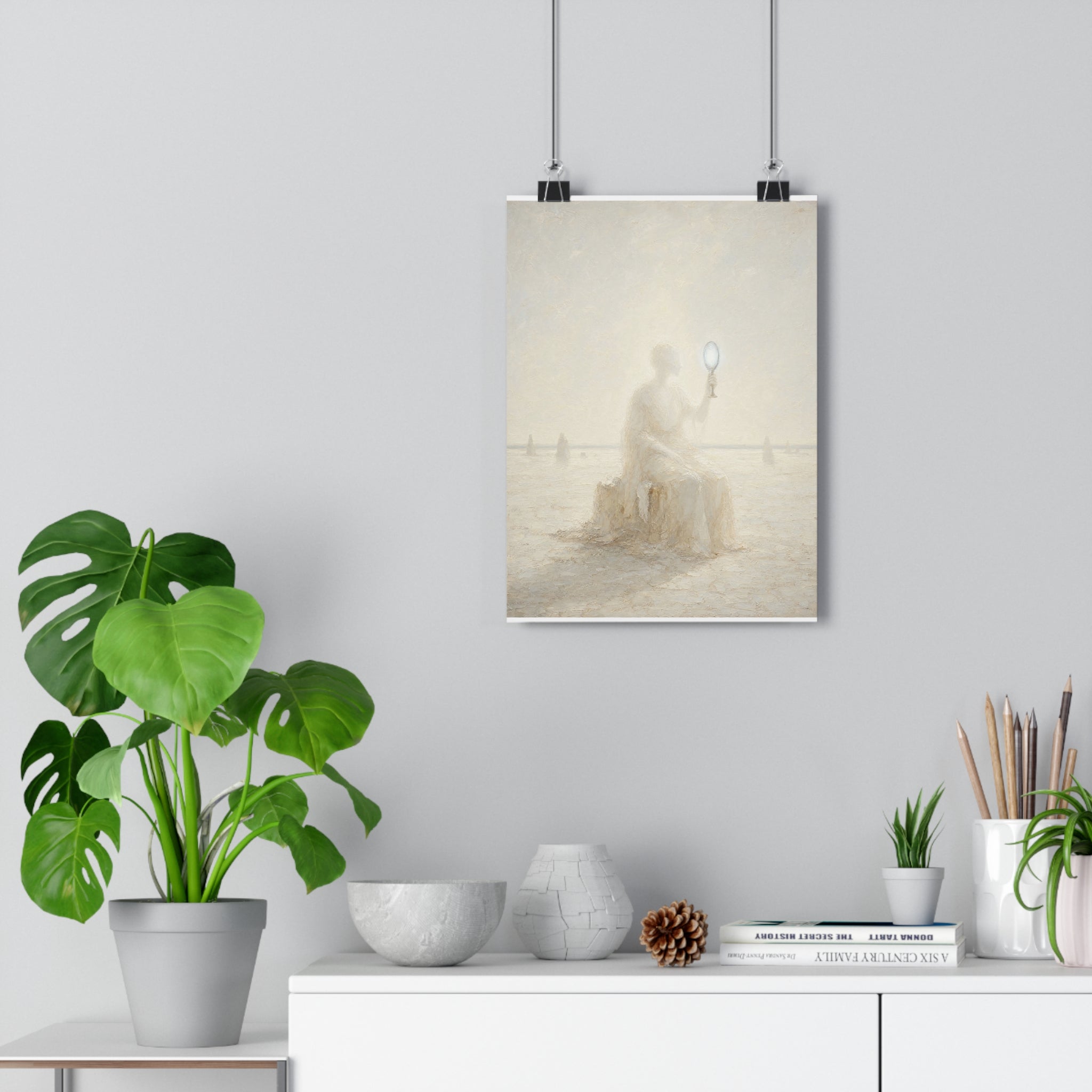 El espejo que no refleja — Lámina giclée
