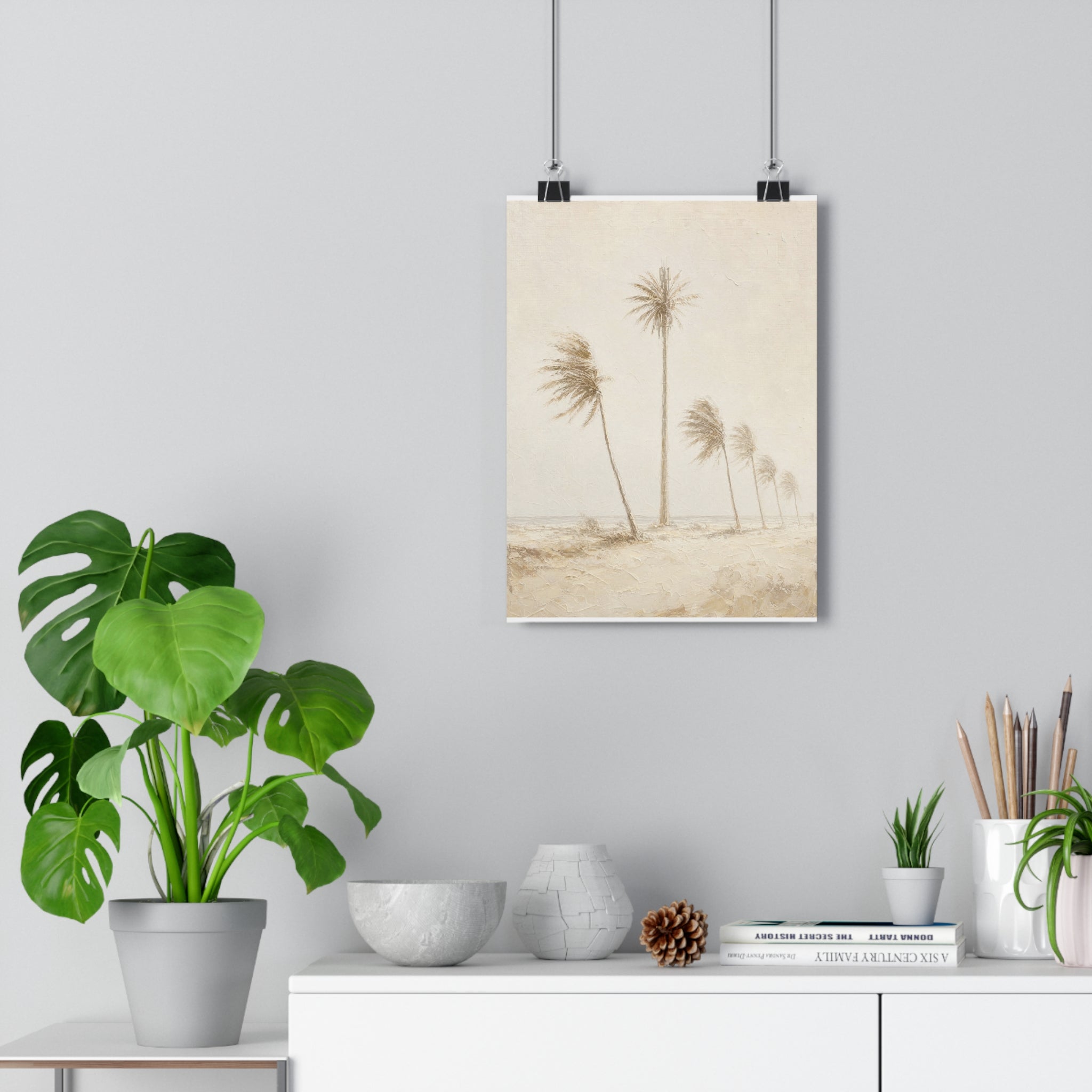 Los cocoteros de Macuto — Lámina giclée
