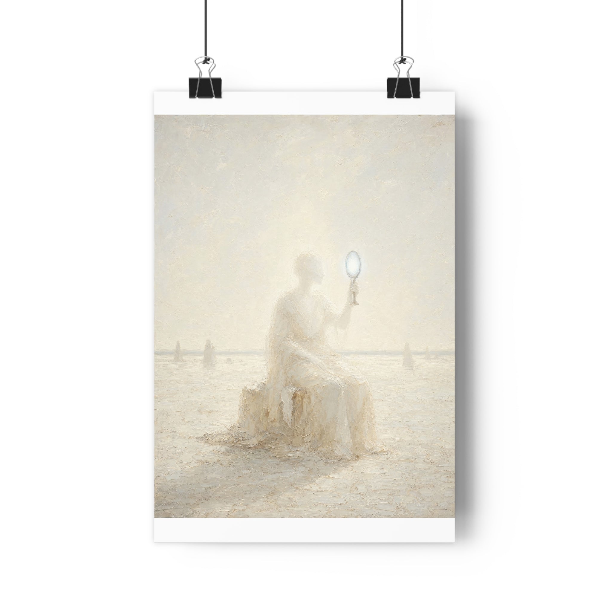 El espejo que no refleja — Lámina giclée