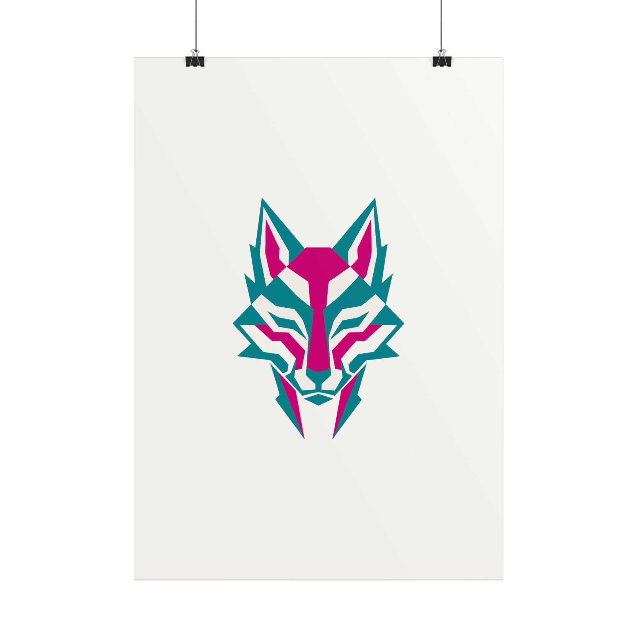 Kitsune Neon — Lámina