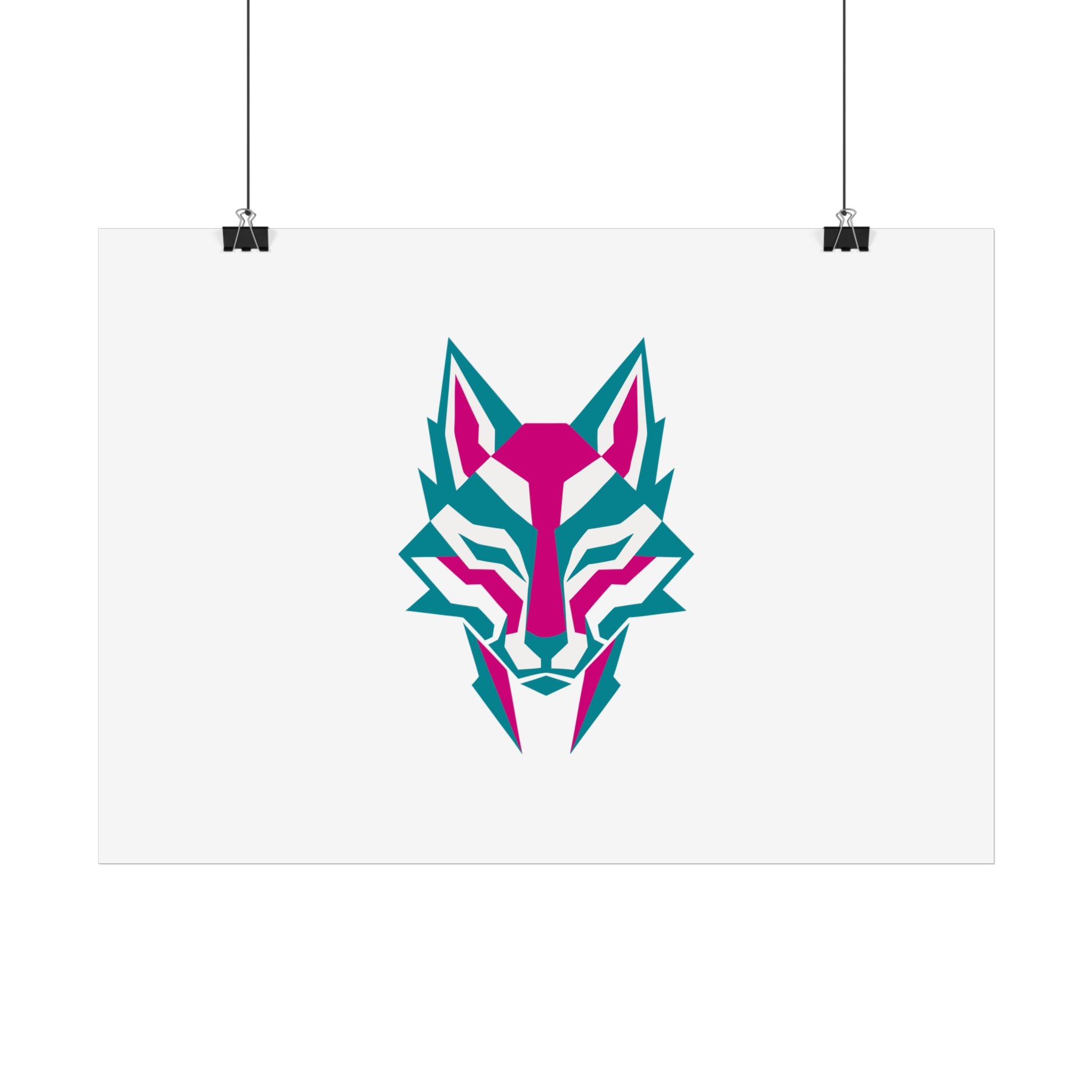 Kitsune Neon — Lámina