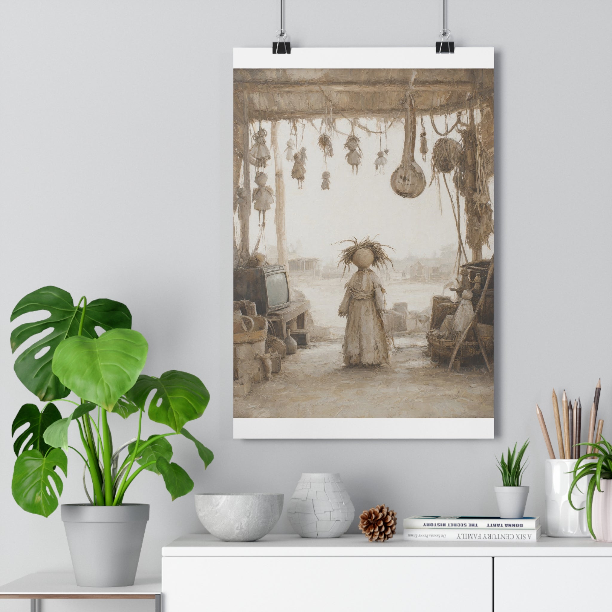 El taller del castillete — Lámina giclée