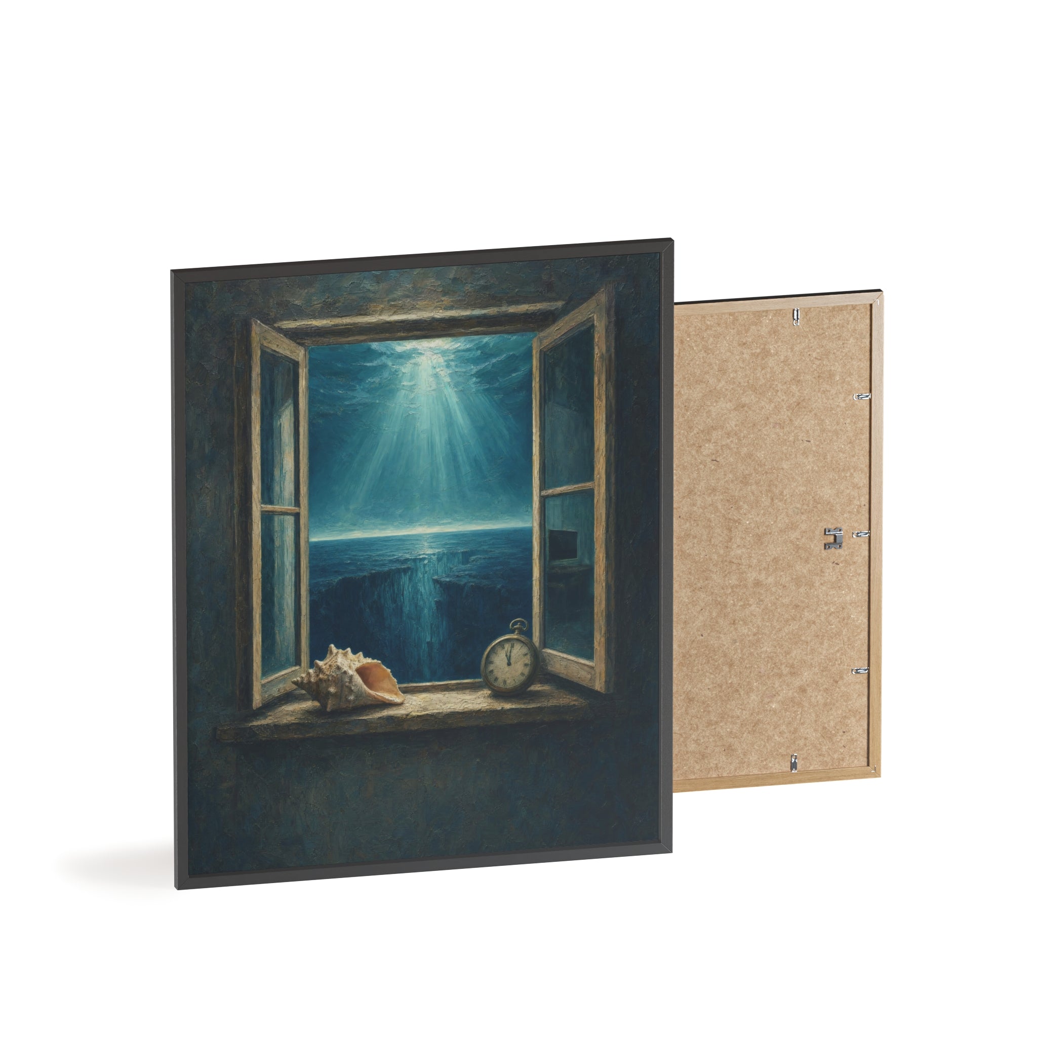 La ventana del ahogado — Cuadro enmarcado