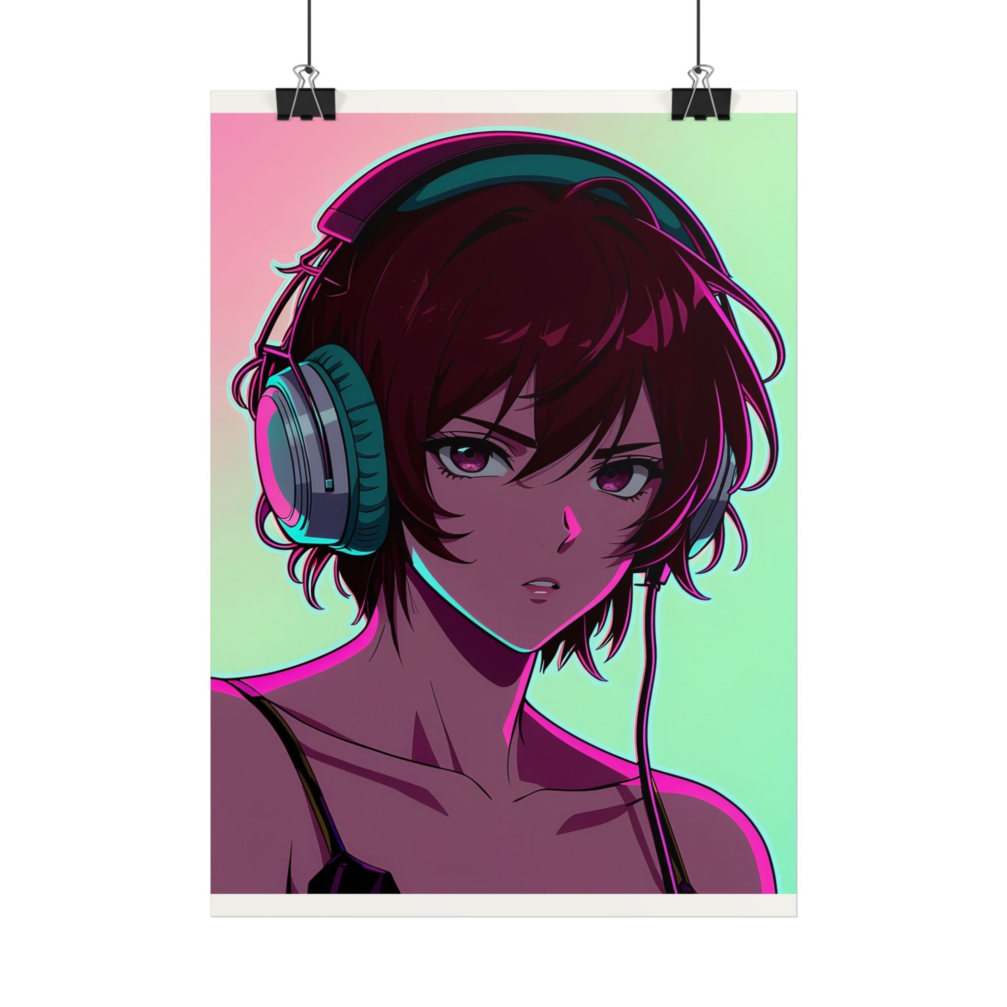 Neon Gamer — Lámina