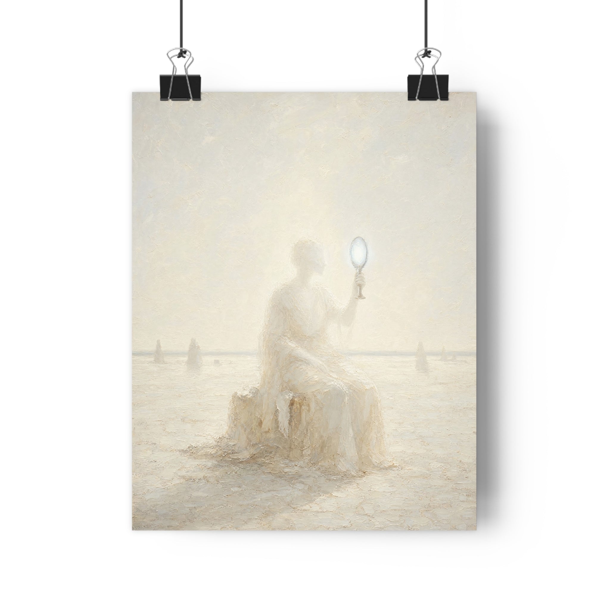 El espejo que no refleja — Lámina giclée