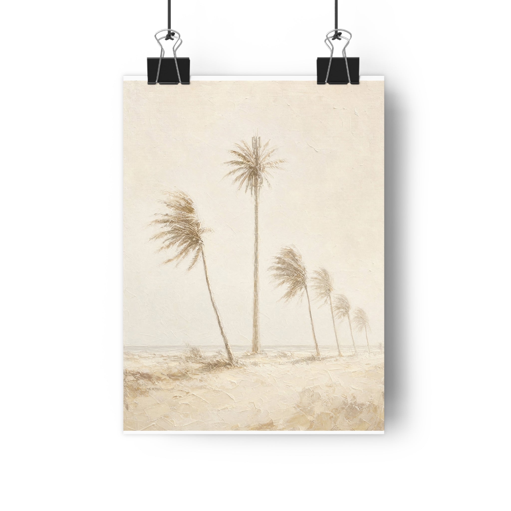 Los cocoteros de Macuto — Lámina giclée