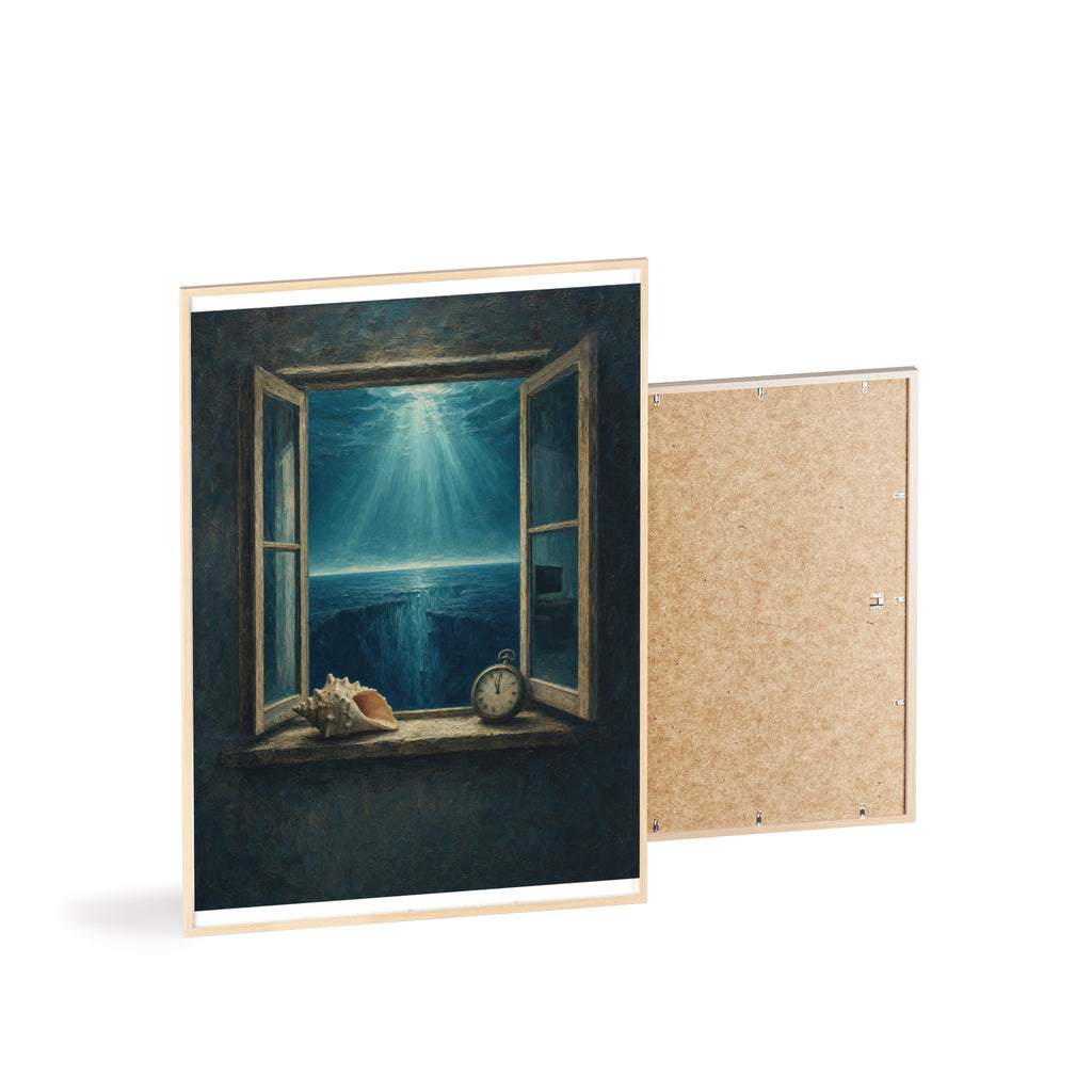La ventana del ahogado — Cuadro enmarcado