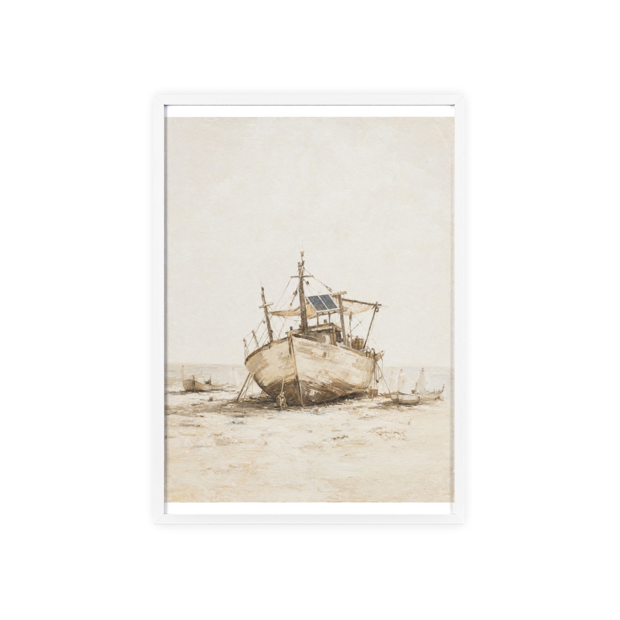 Puerto de sal — Cuadro enmarcado