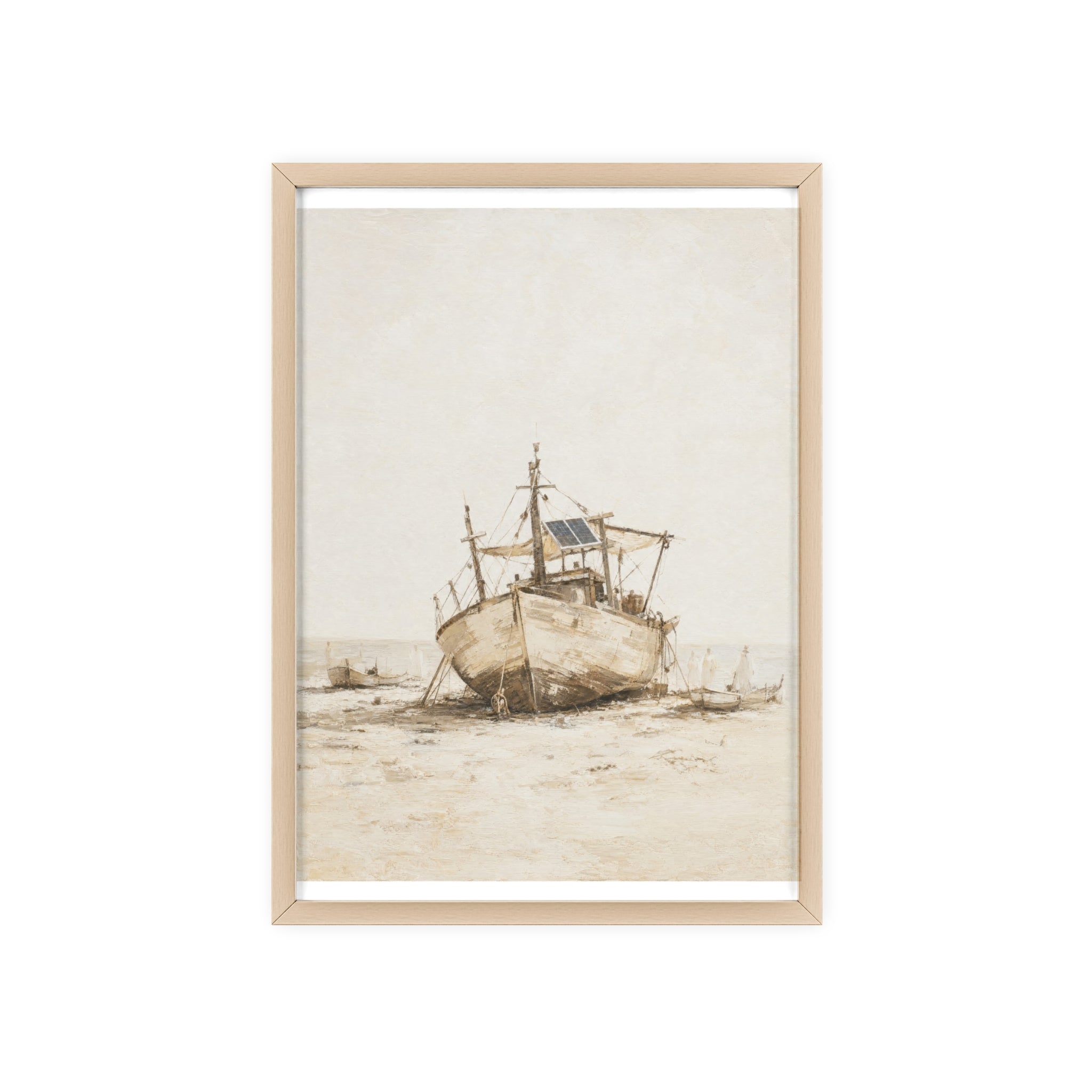 Puerto de sal — Cuadro enmarcado