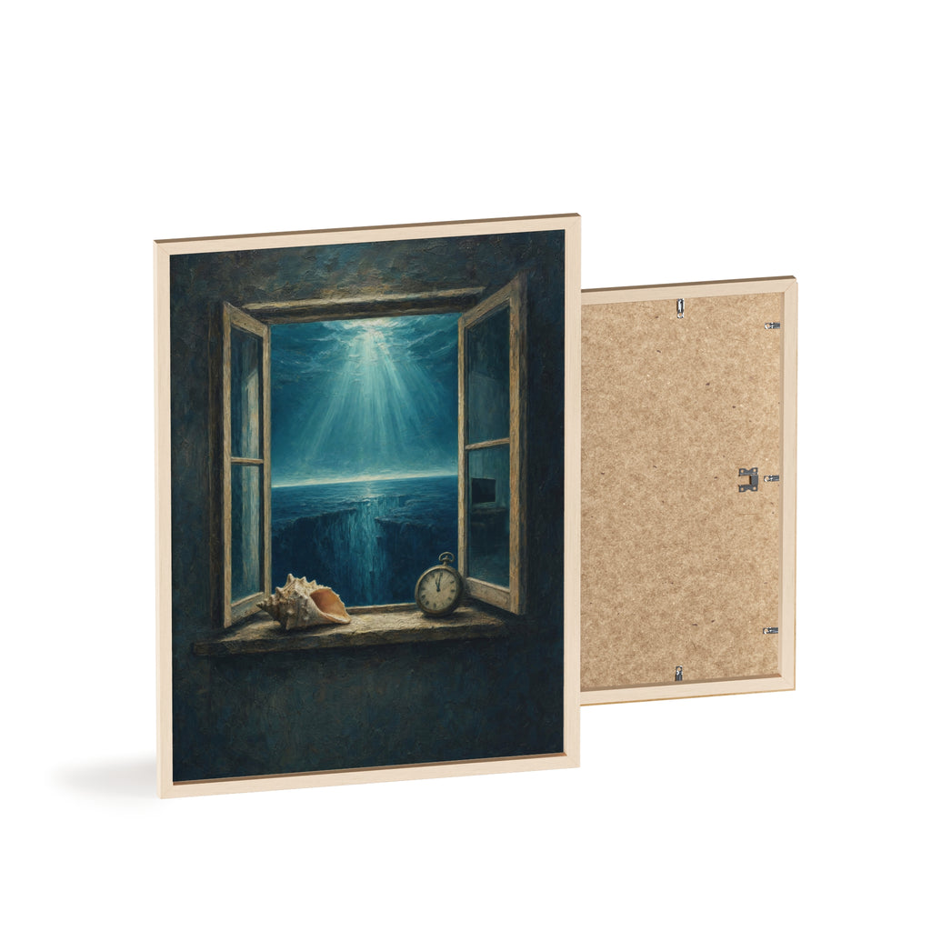 La ventana del ahogado — Cuadro enmarcado