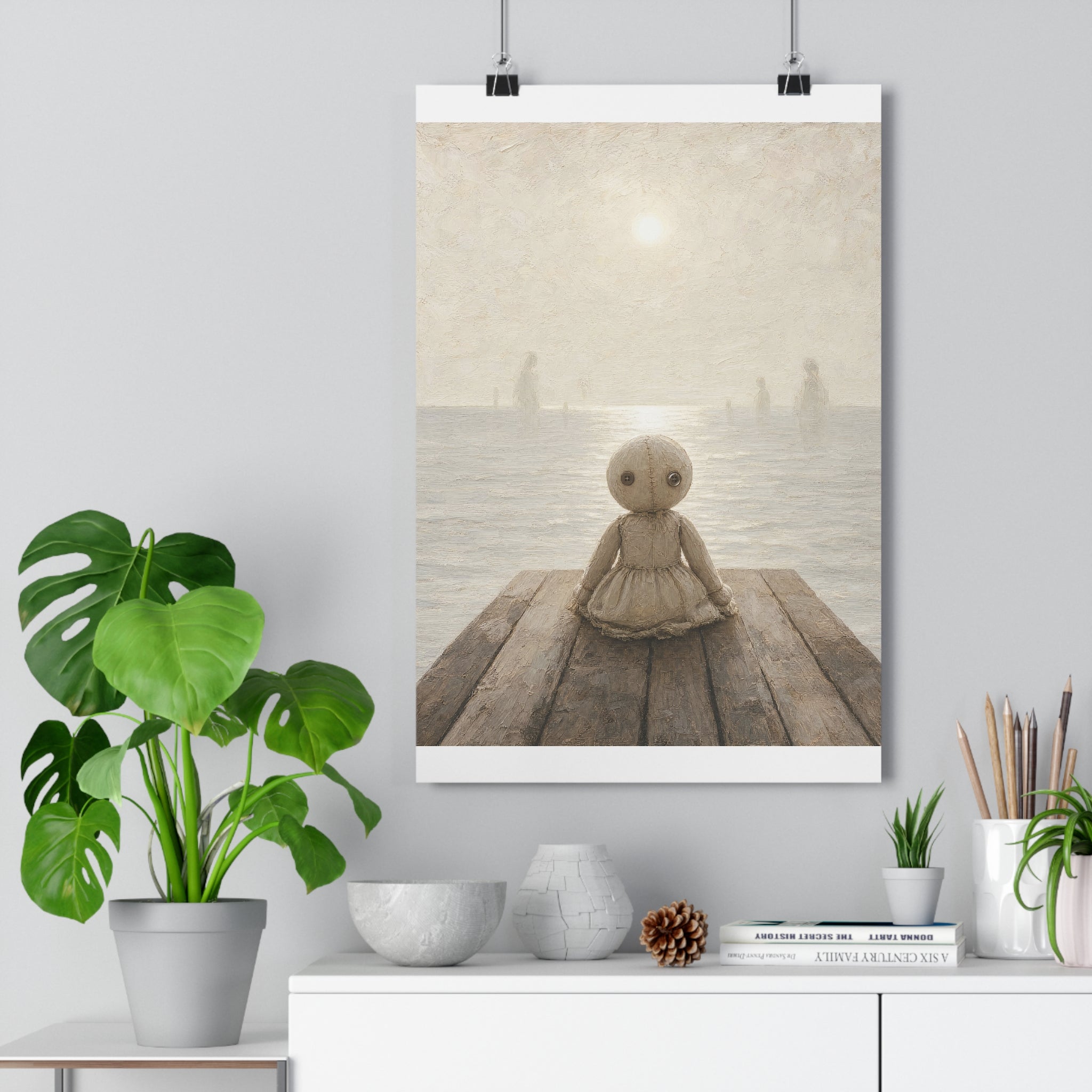 La muñeca del castillete — Lámina giclée