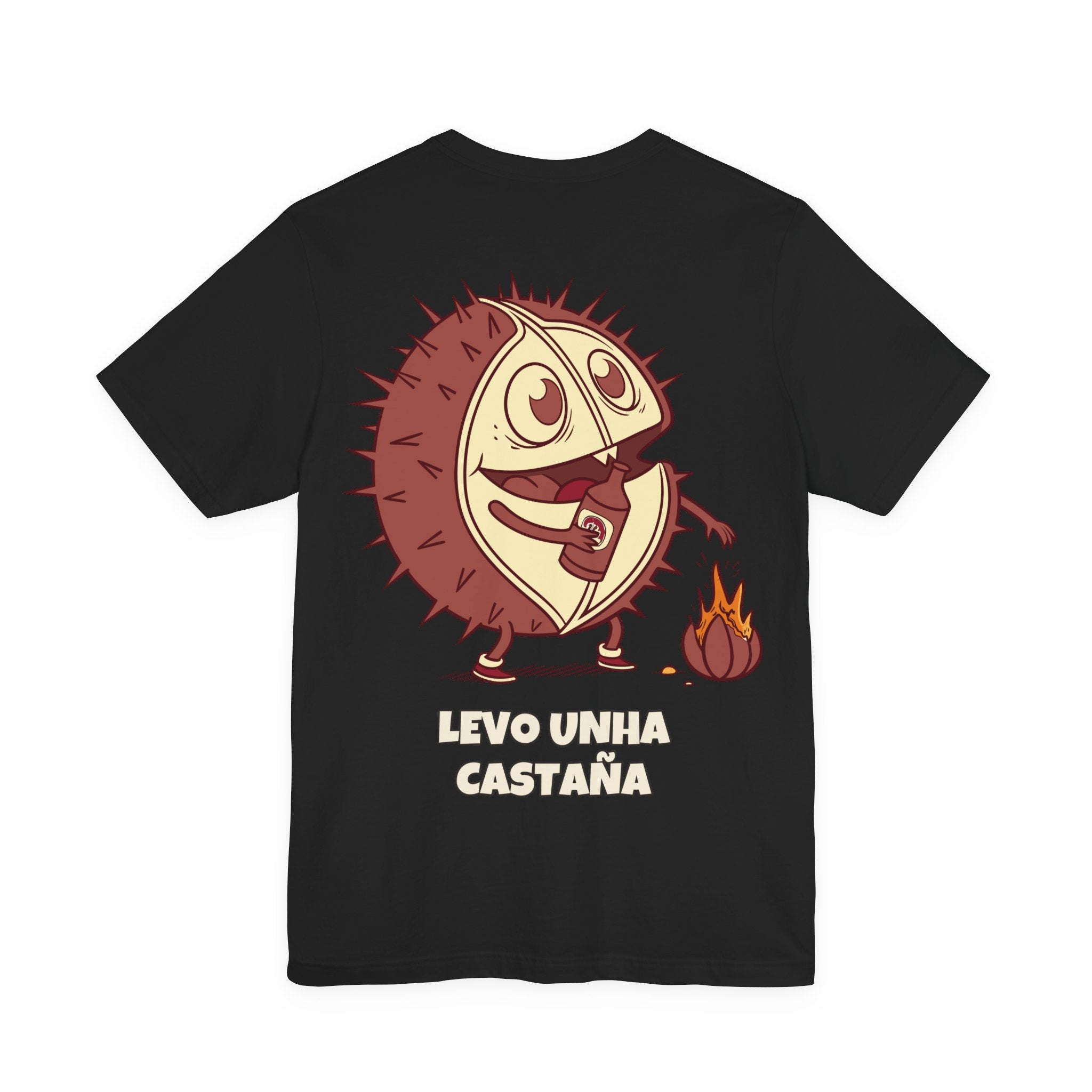 Levo unha castaña · MAGOSTO — Camiseta