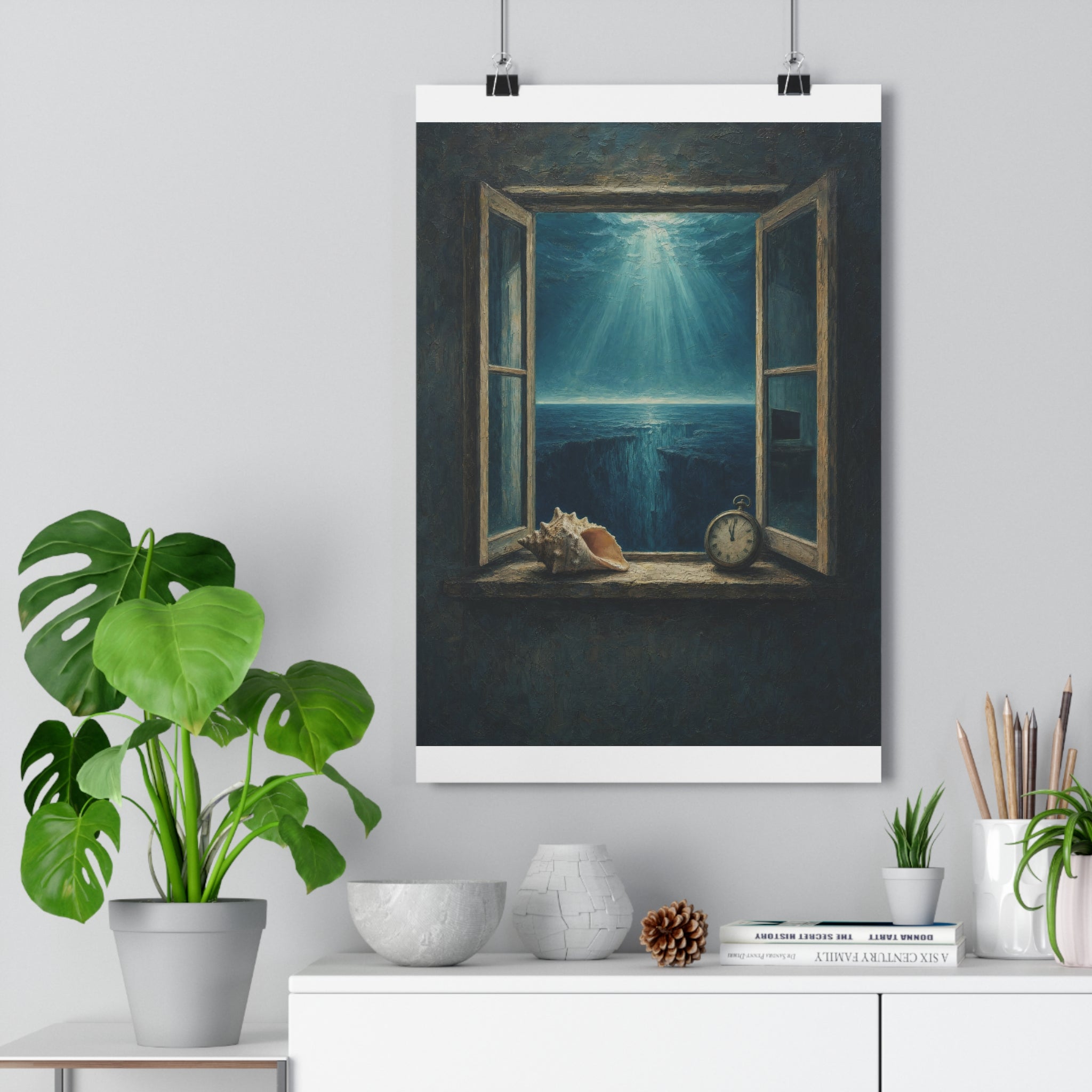 La ventana del ahogado — Lámina giclée