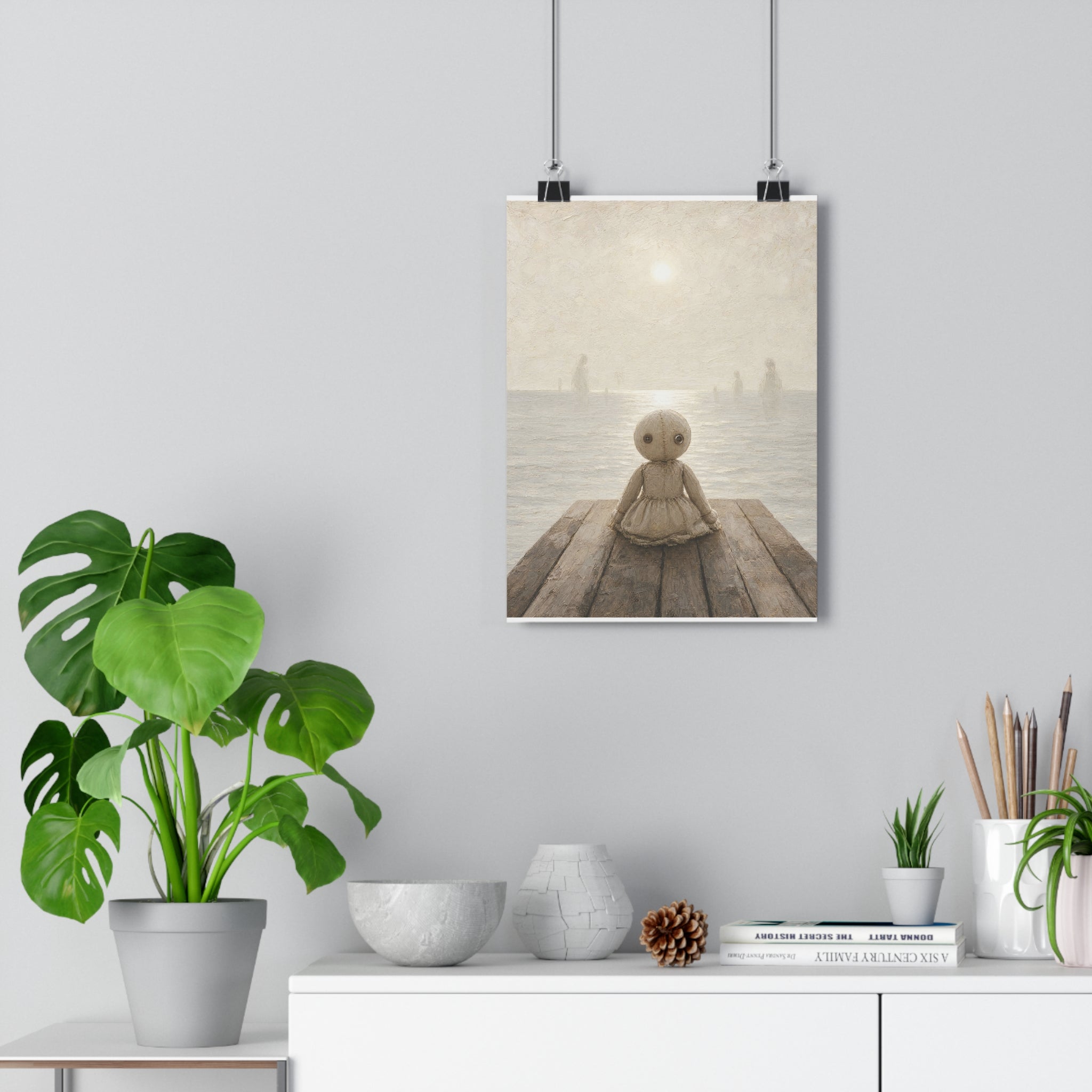 La muñeca del castillete — Lámina giclée