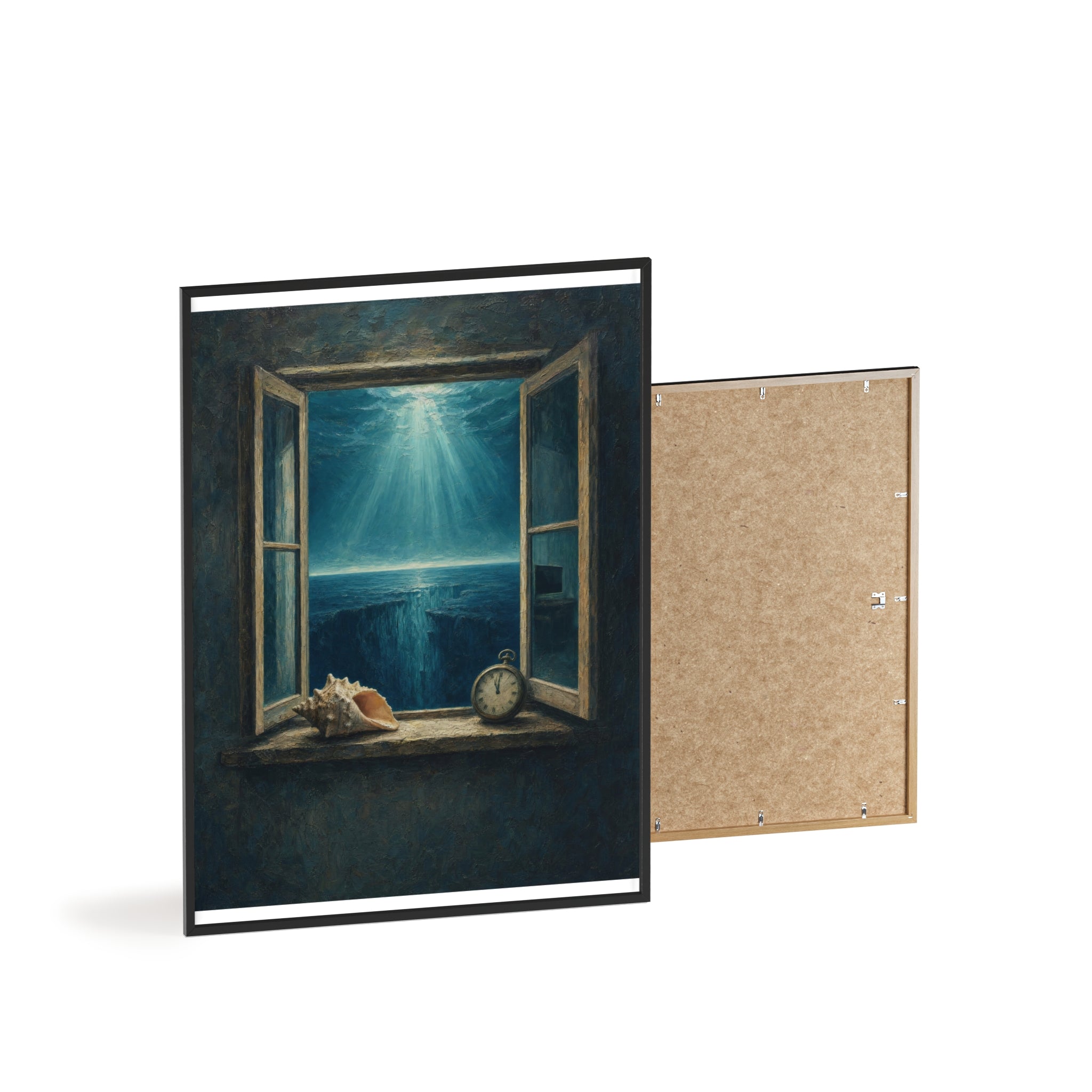 La ventana del ahogado — Cuadro enmarcado