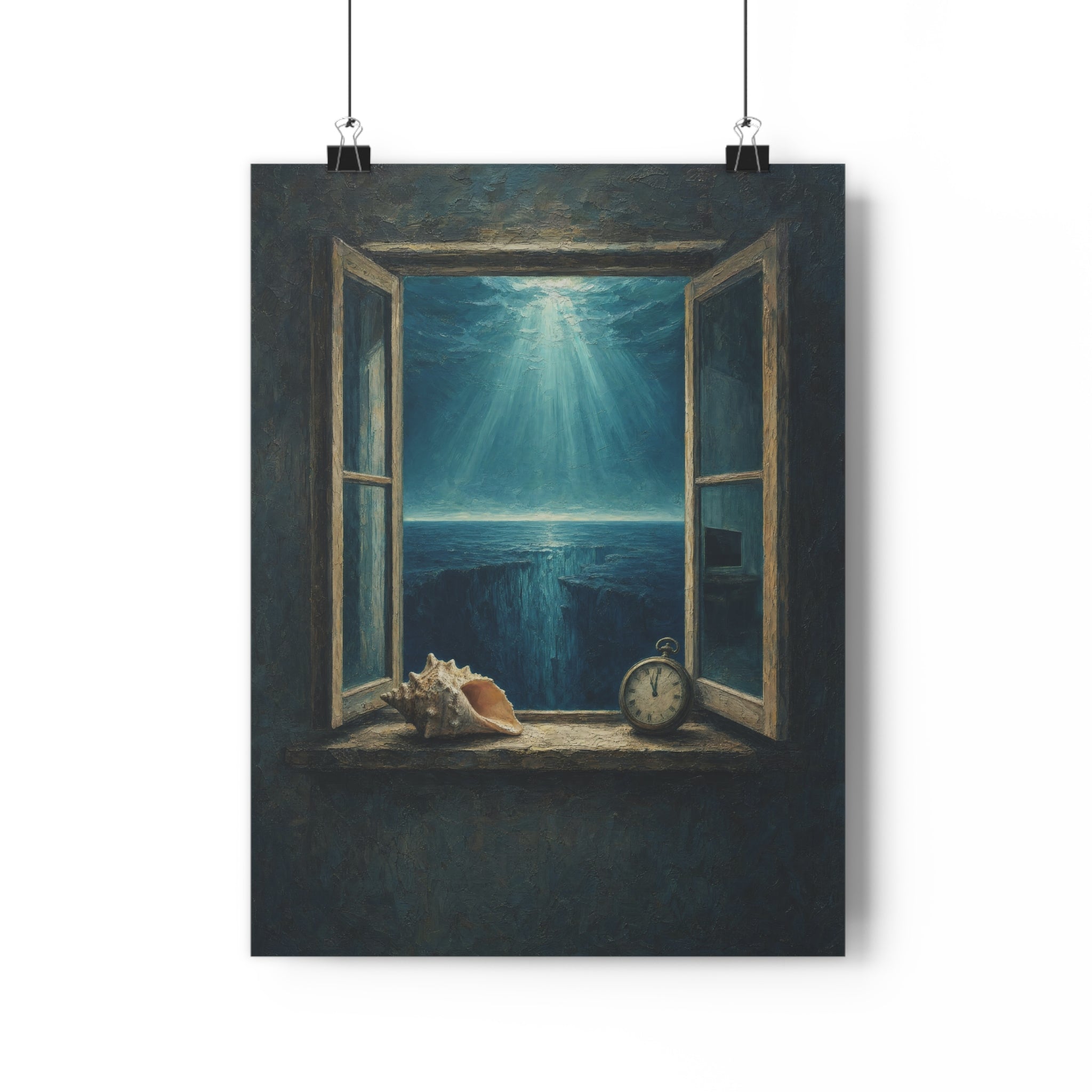 La ventana del ahogado — Lámina giclée