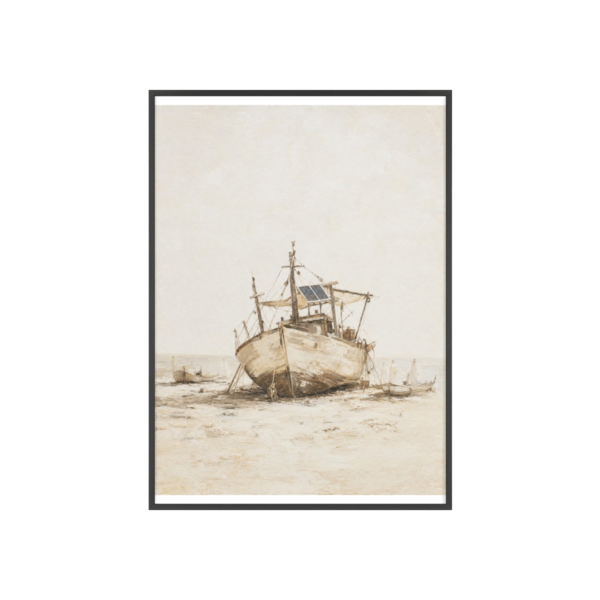 Puerto de sal — Cuadro enmarcado