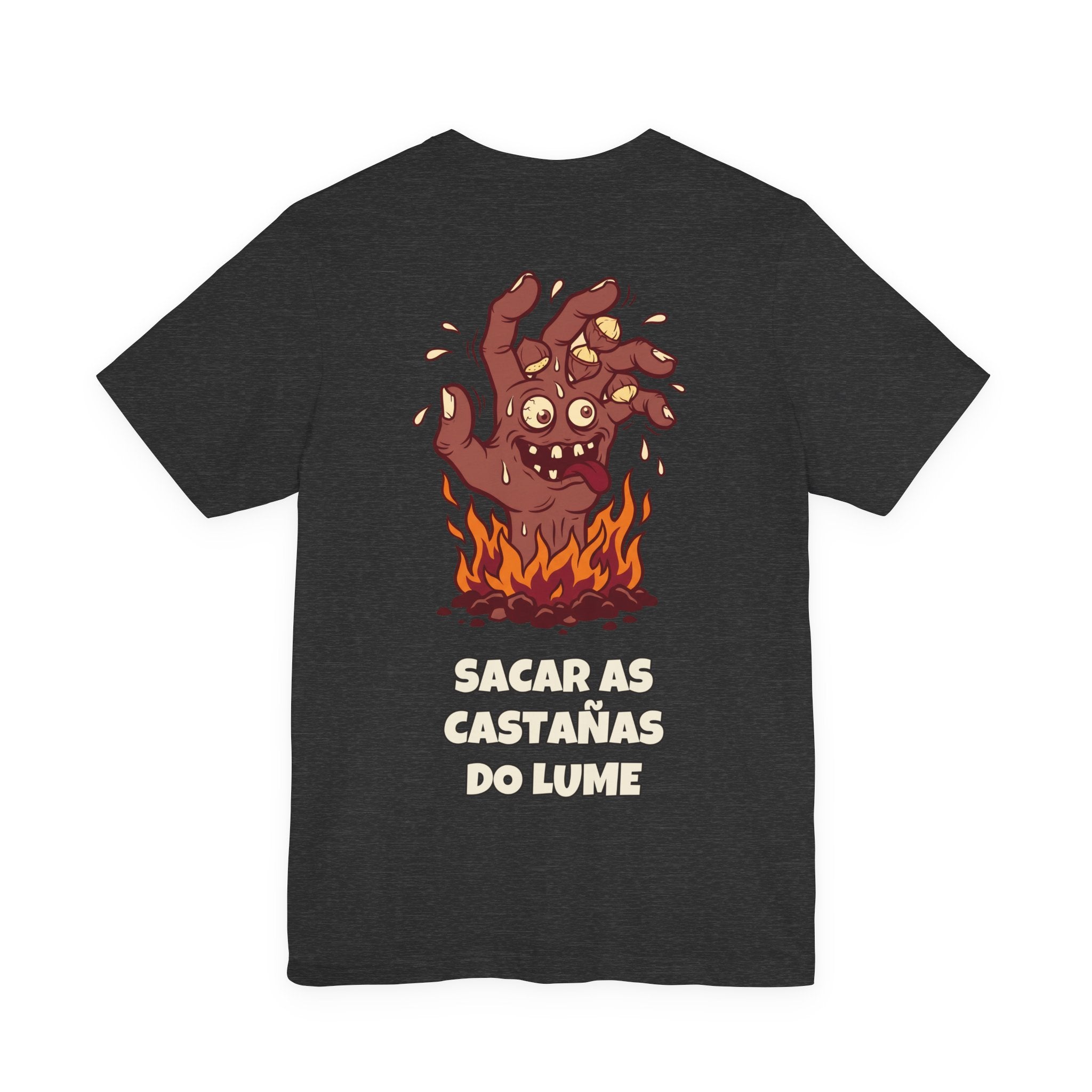 Sacar as castañas do lume · MAGOSTO — Camiseta