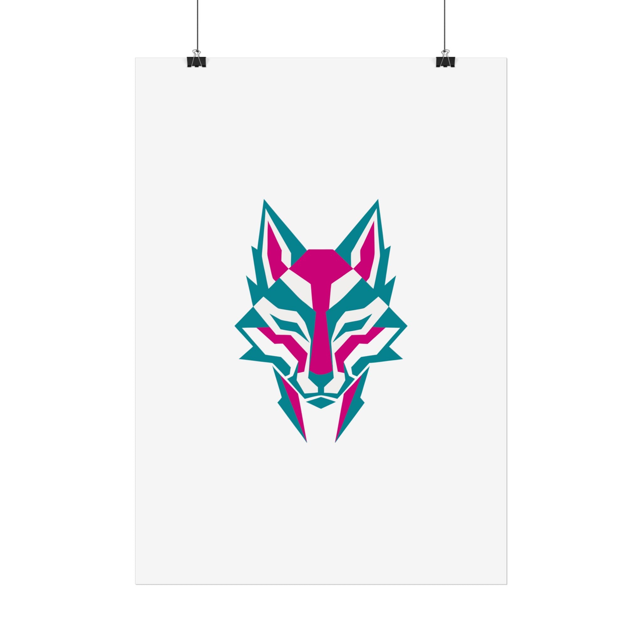 Kitsune Neon — Lámina