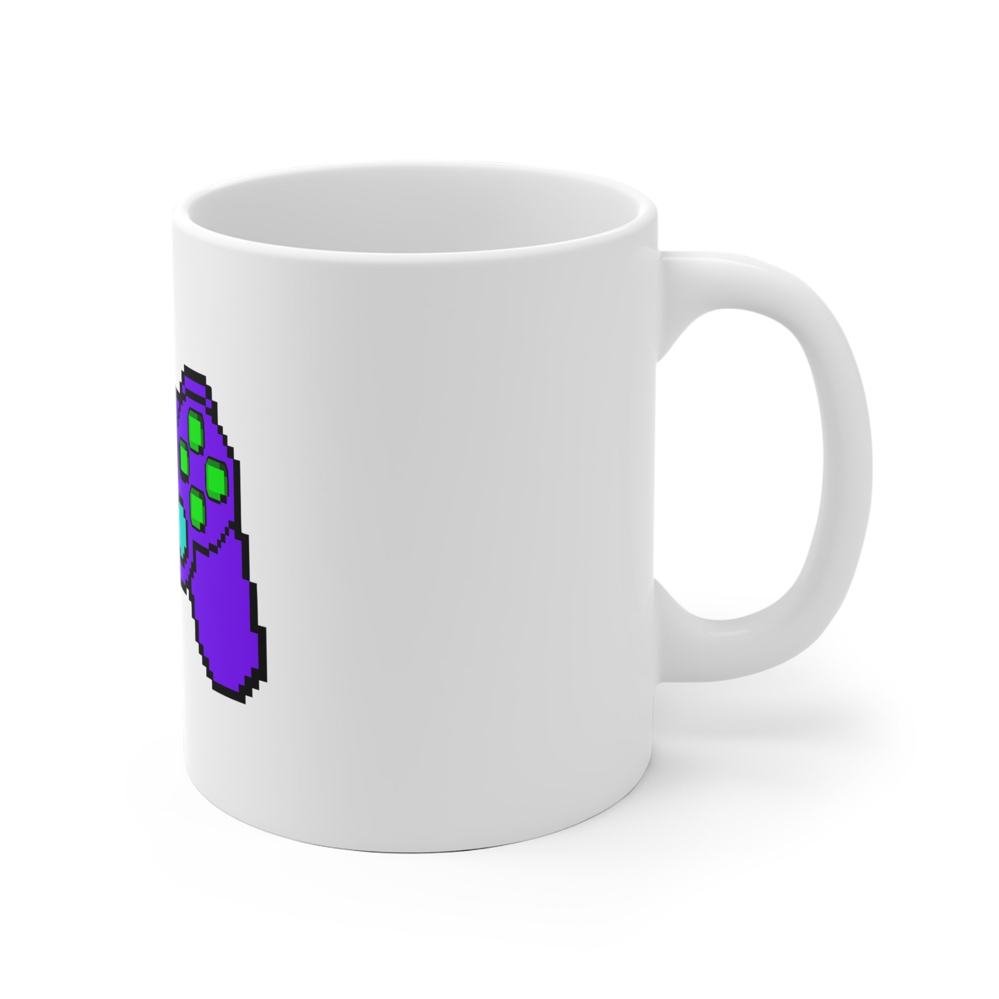 Mando Retro Pixel — Taza
