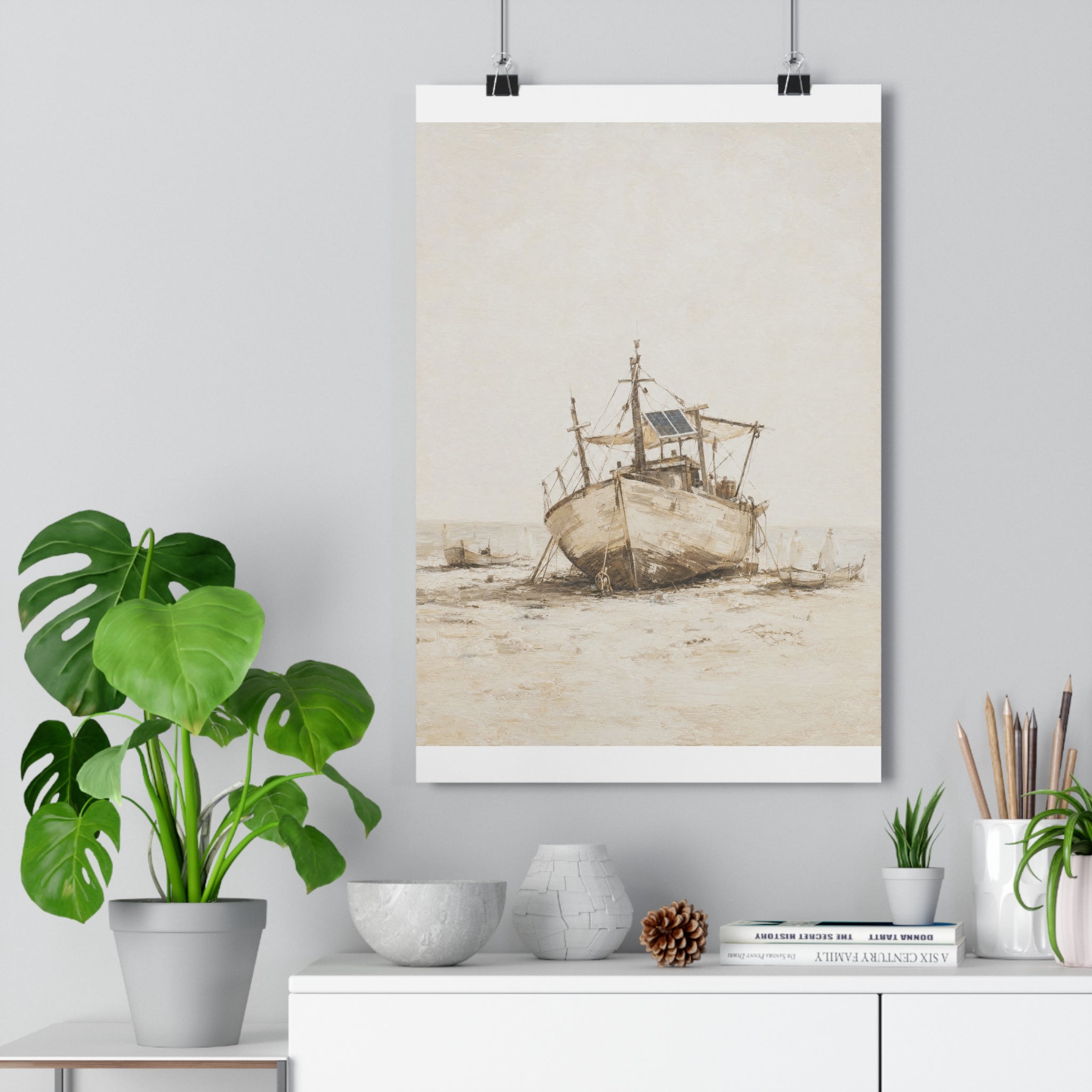 Puerto de sal — Lámina giclée