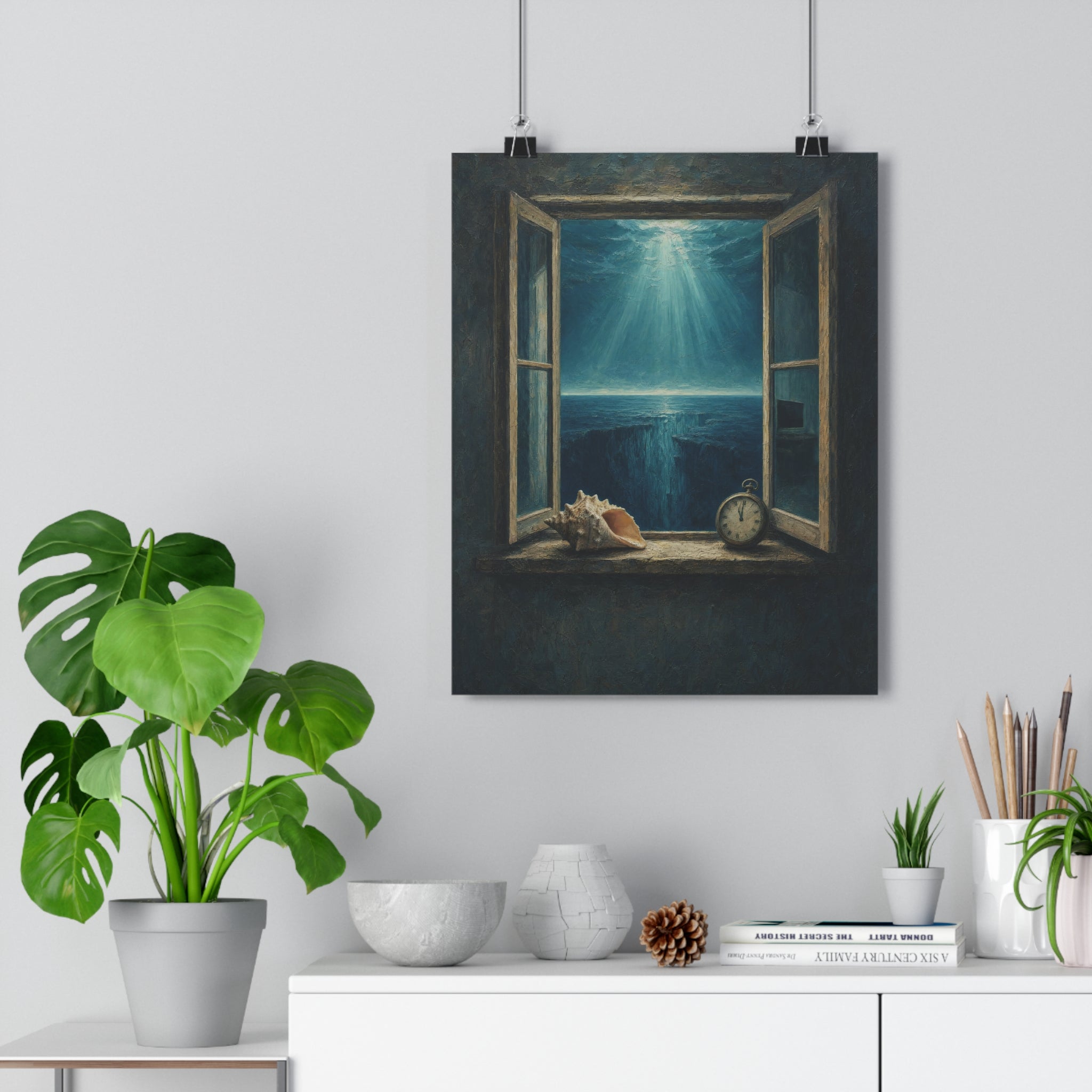 La ventana del ahogado — Lámina giclée