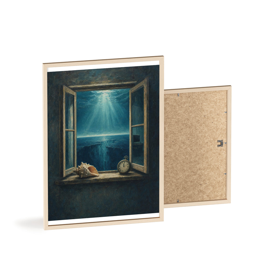 La ventana del ahogado — Cuadro enmarcado