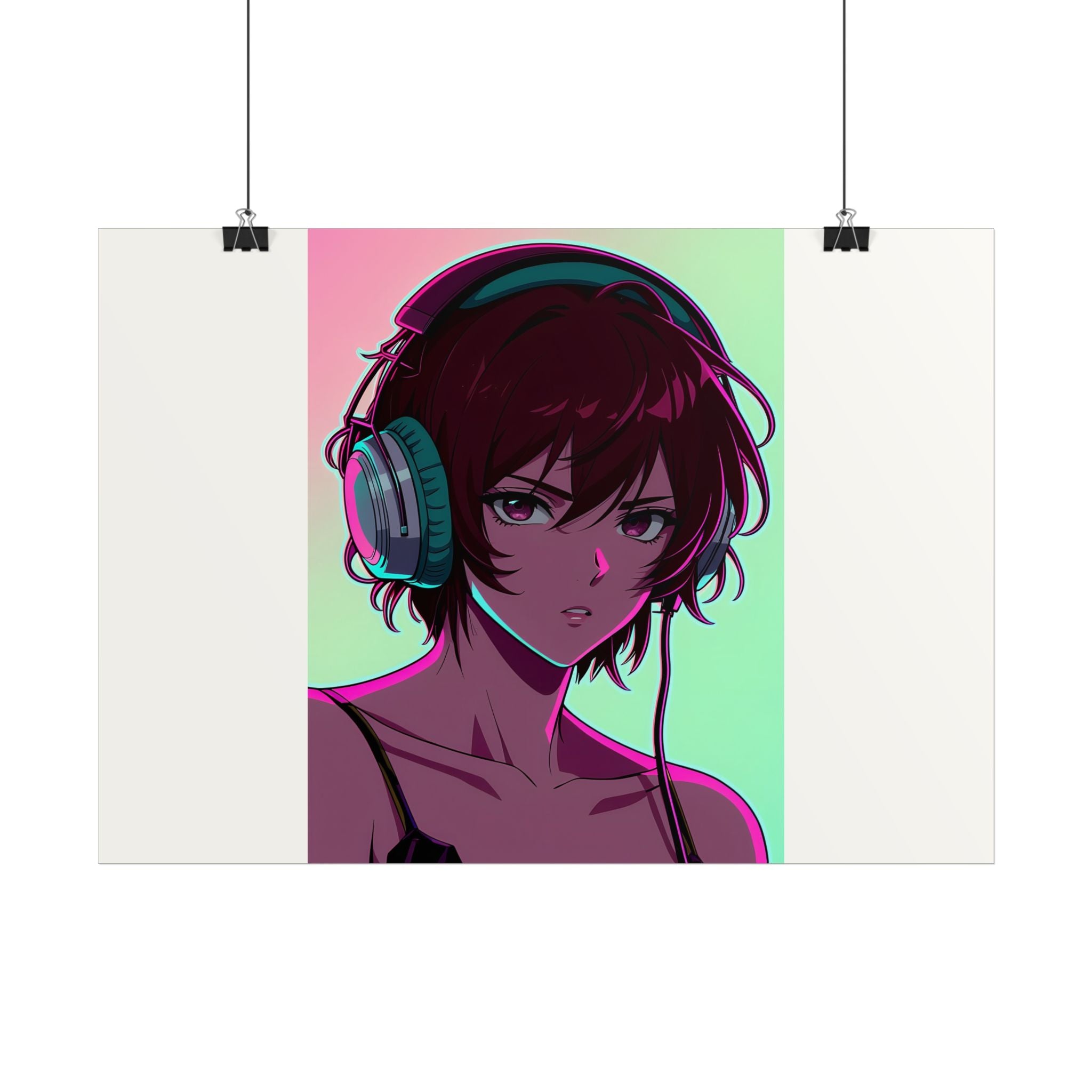 Neon Gamer — Lámina