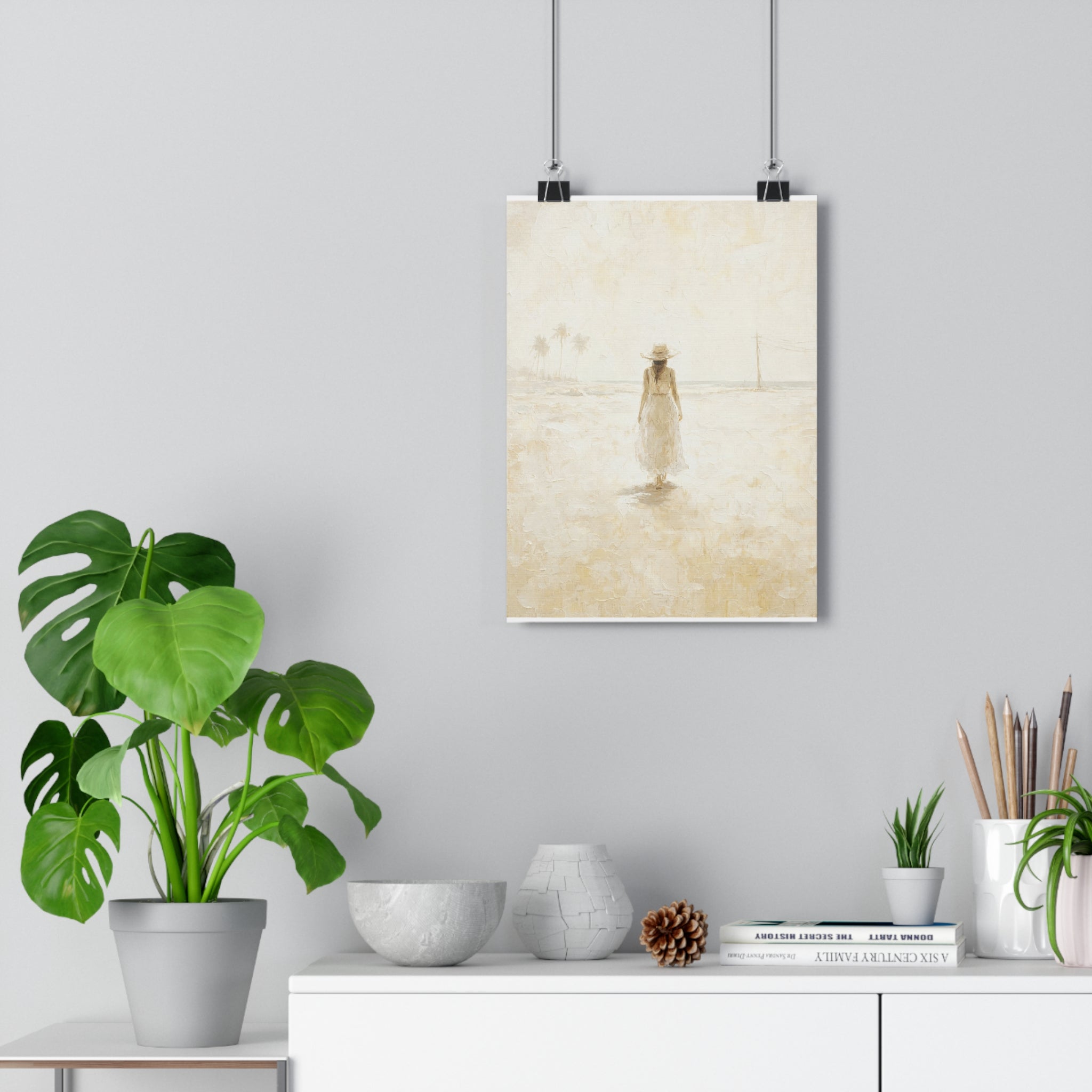 Mediodía blanco — Lámina giclée