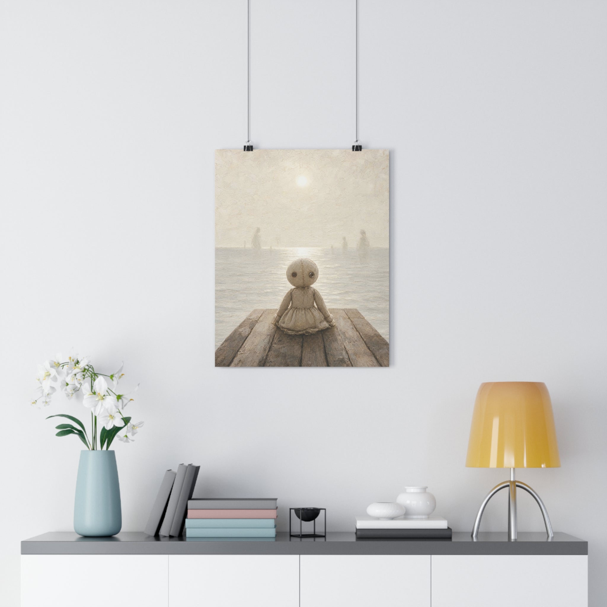La muñeca del castillete — Lámina giclée