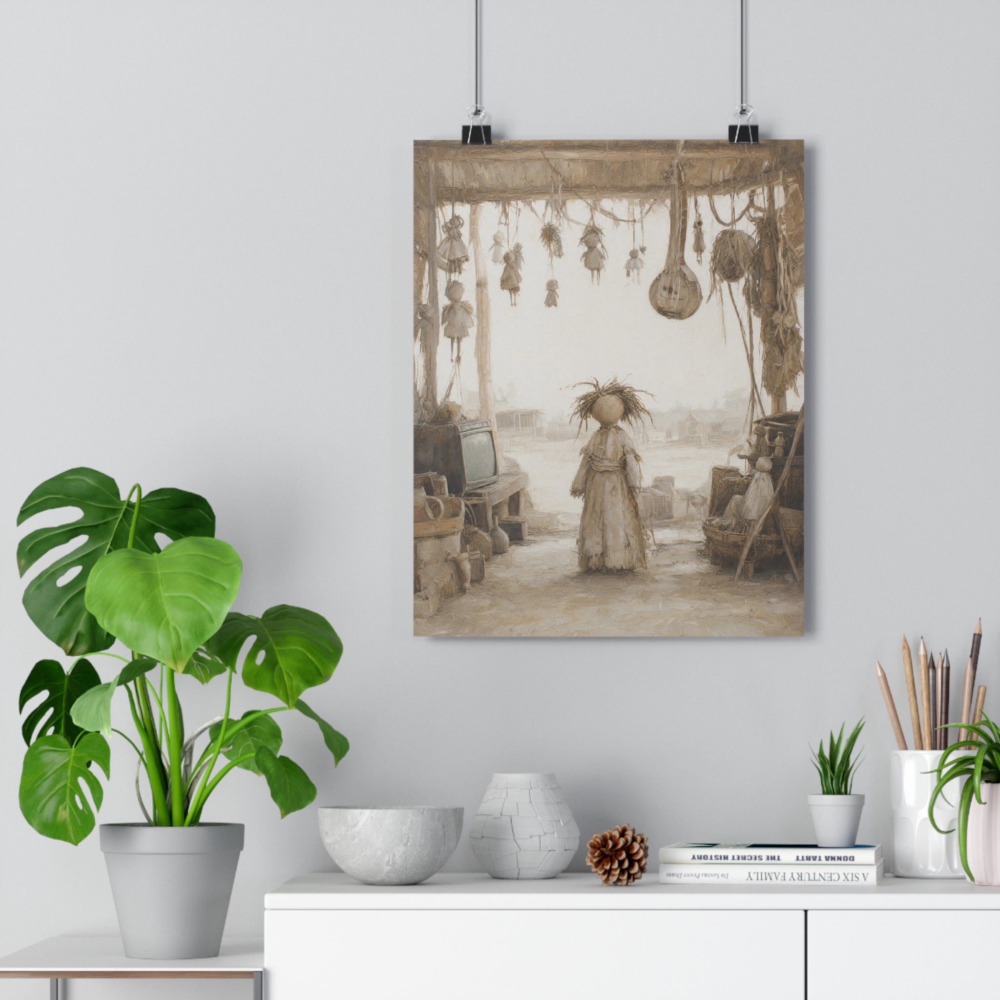 El taller del castillete — Lámina giclée