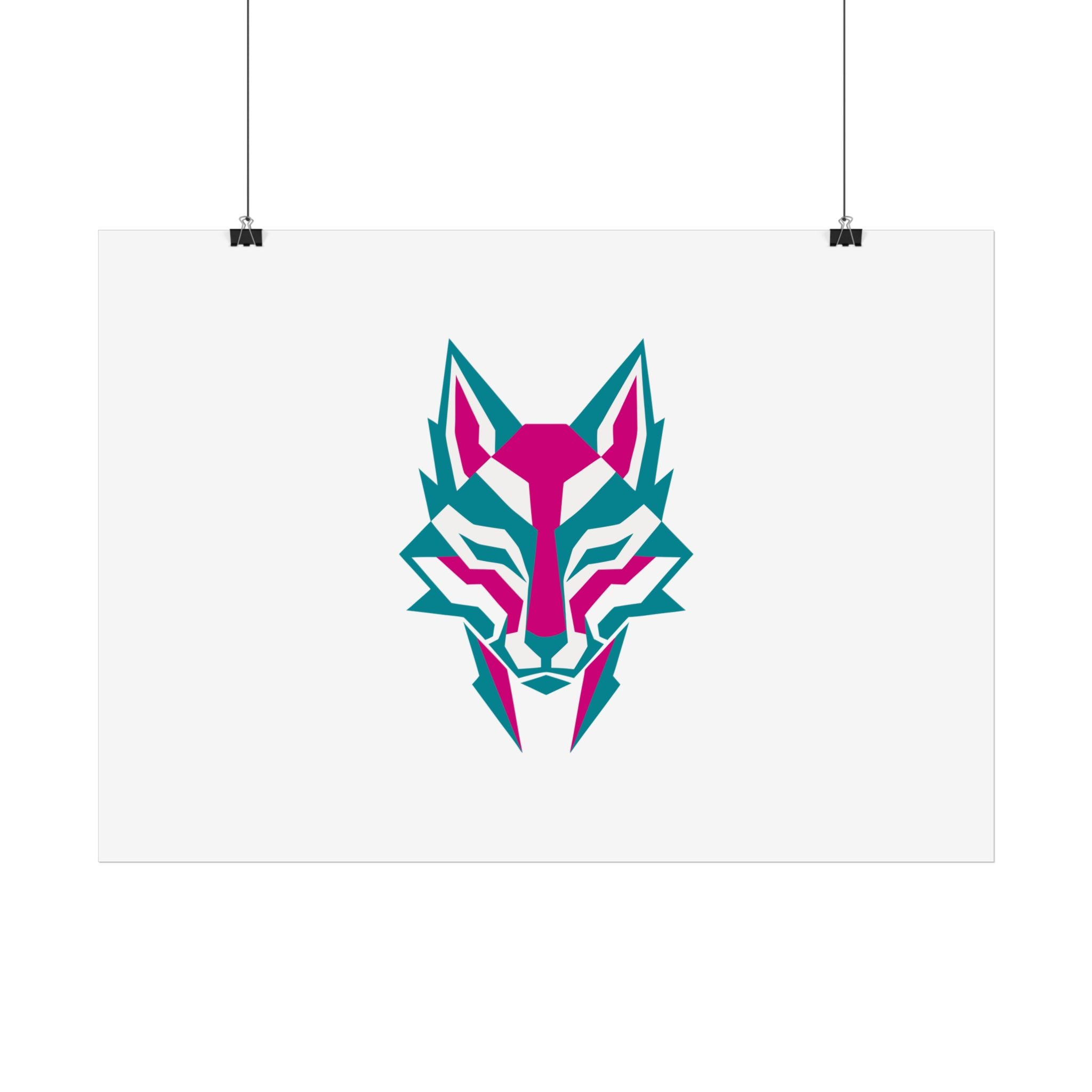 Kitsune Neon — Lámina